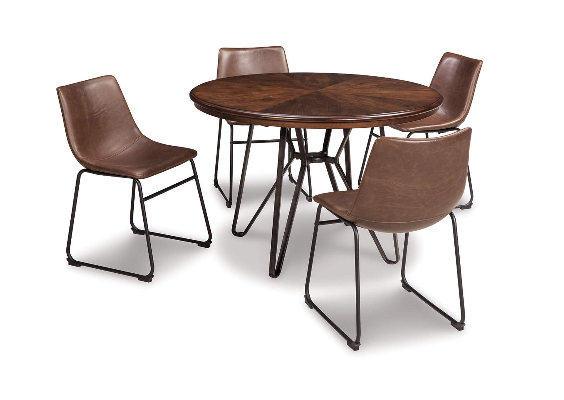 centiar dining table and 4 chairs set