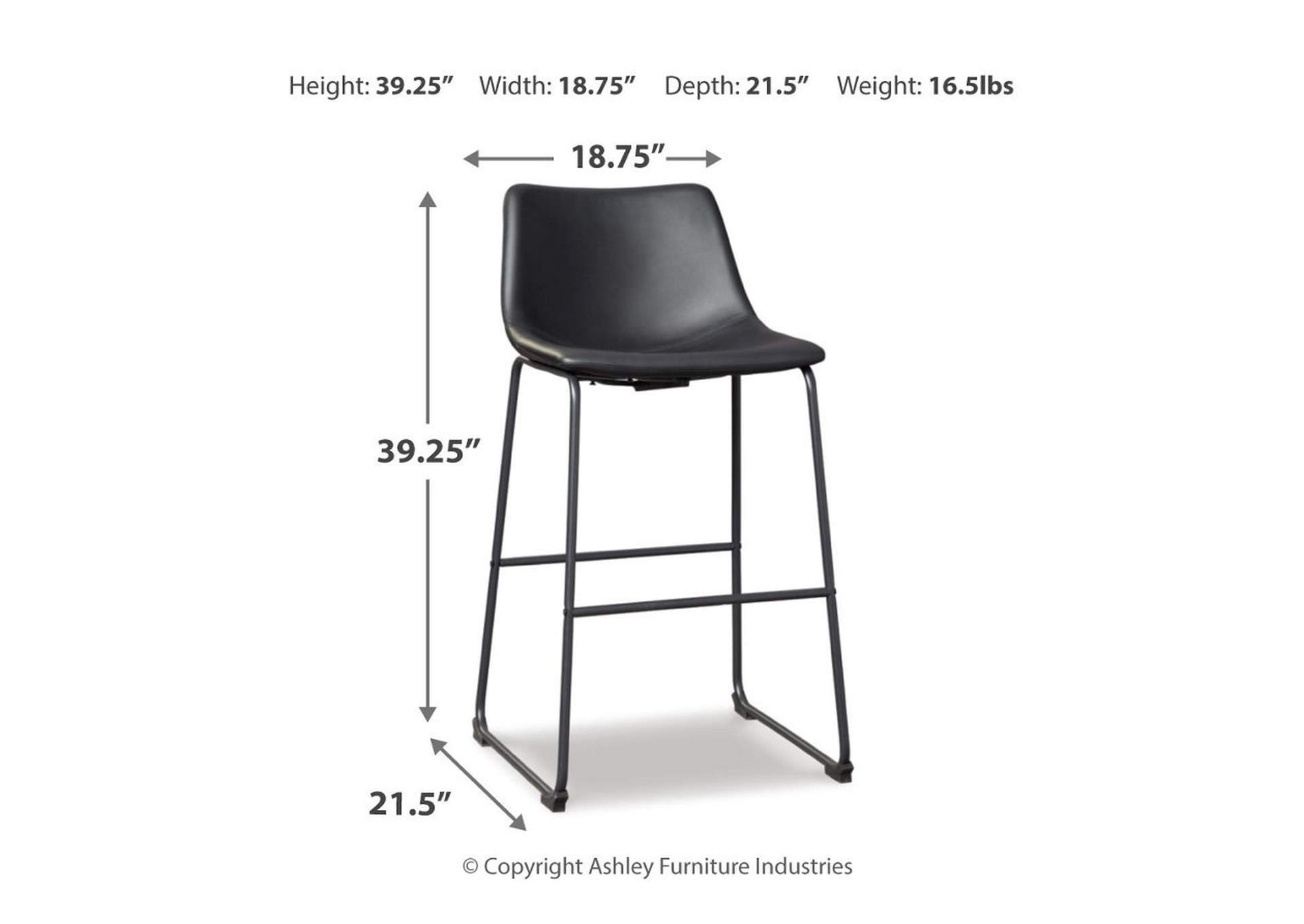 Centiar Pub Height Bar Stool,Signature Design By Ashley