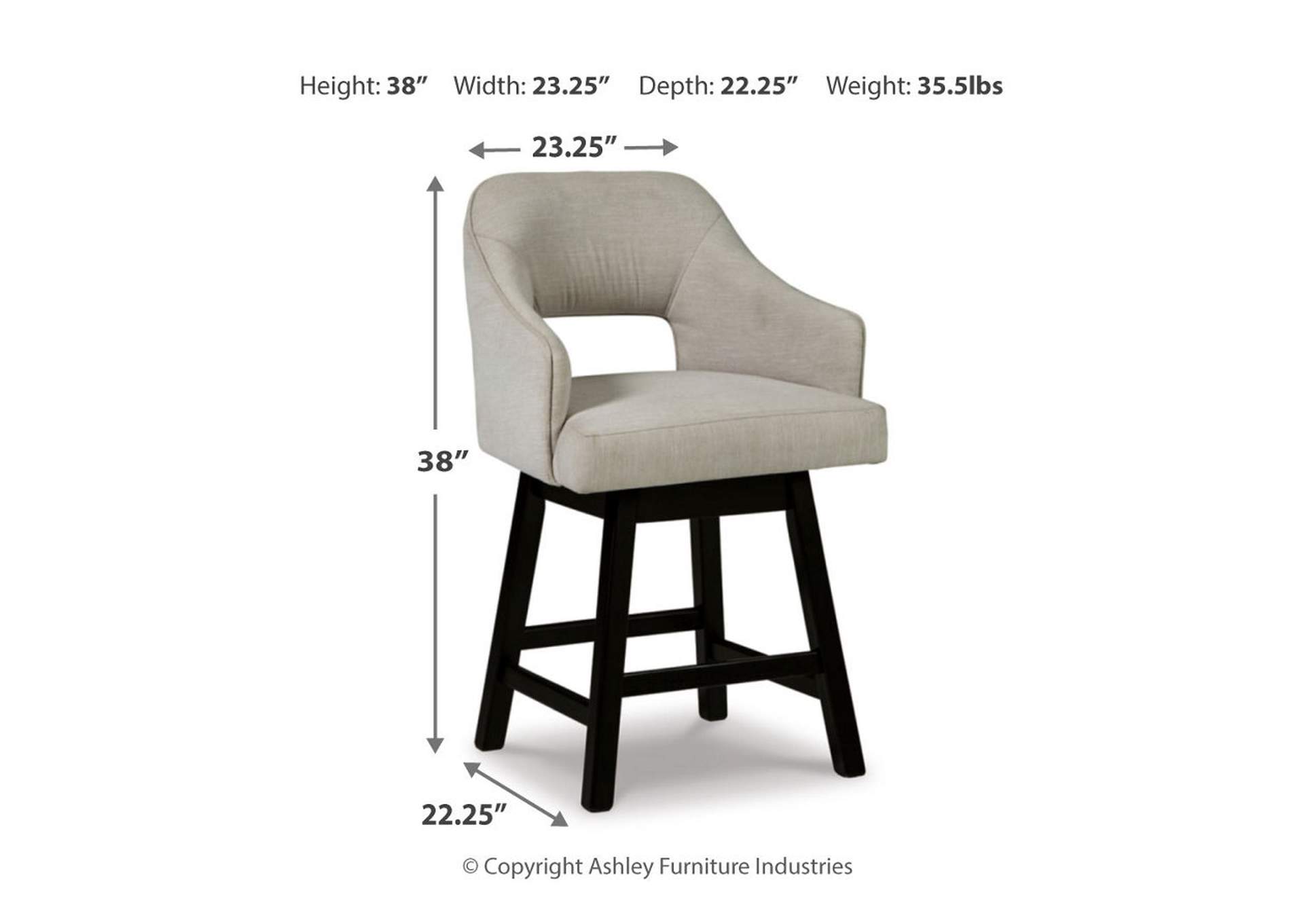 Tallenger Counter Height Bar Stool,Signature Design By Ashley