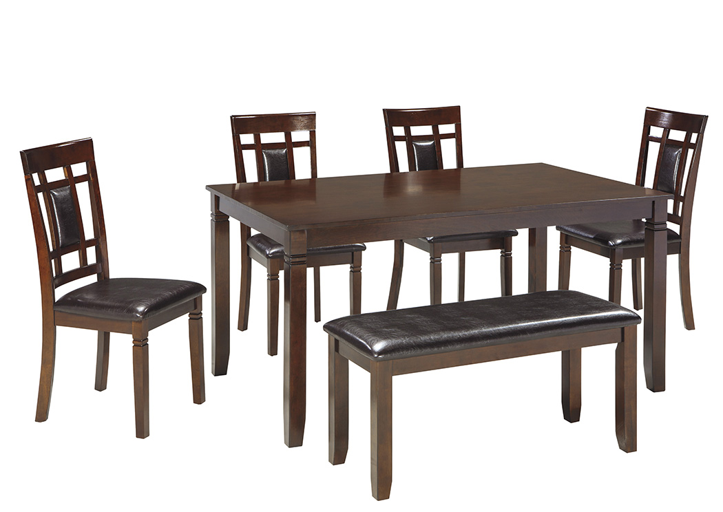 Bennox Brown Dining Room Table Set,ABF Signature Design by Ashley