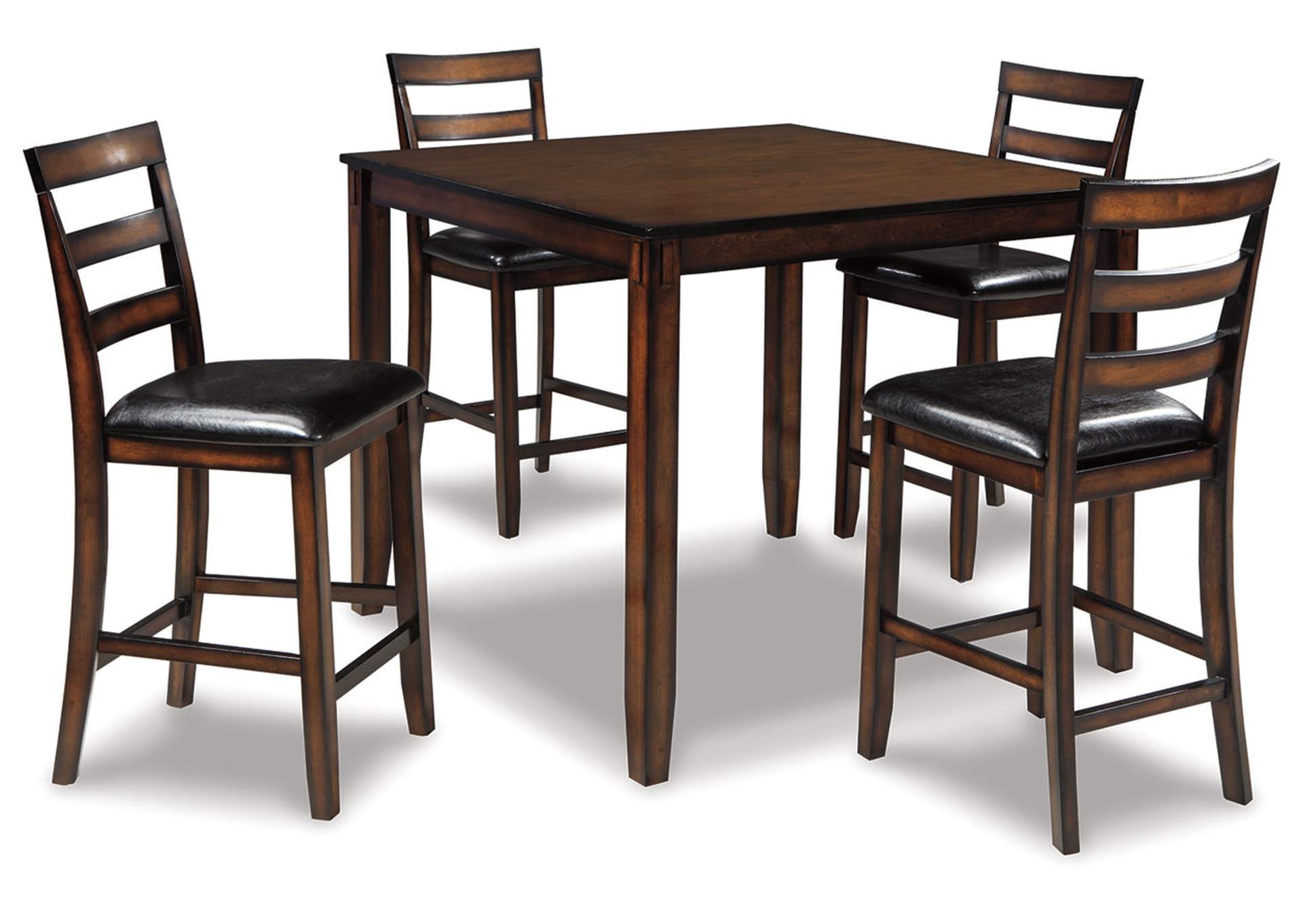 Coviar Counter Height Dining Table and Bar Stools (Set of 5),Signature Design By Ashley