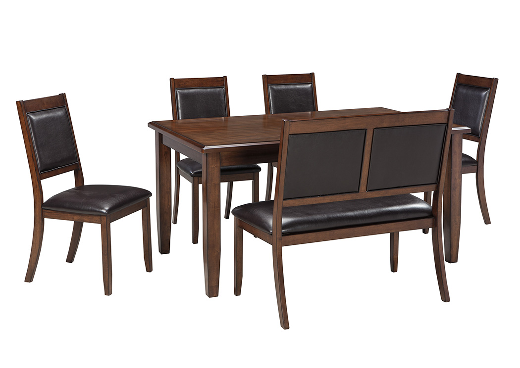 Meredy Brown Dining Room Table Set,ABF Signature Design by Ashley