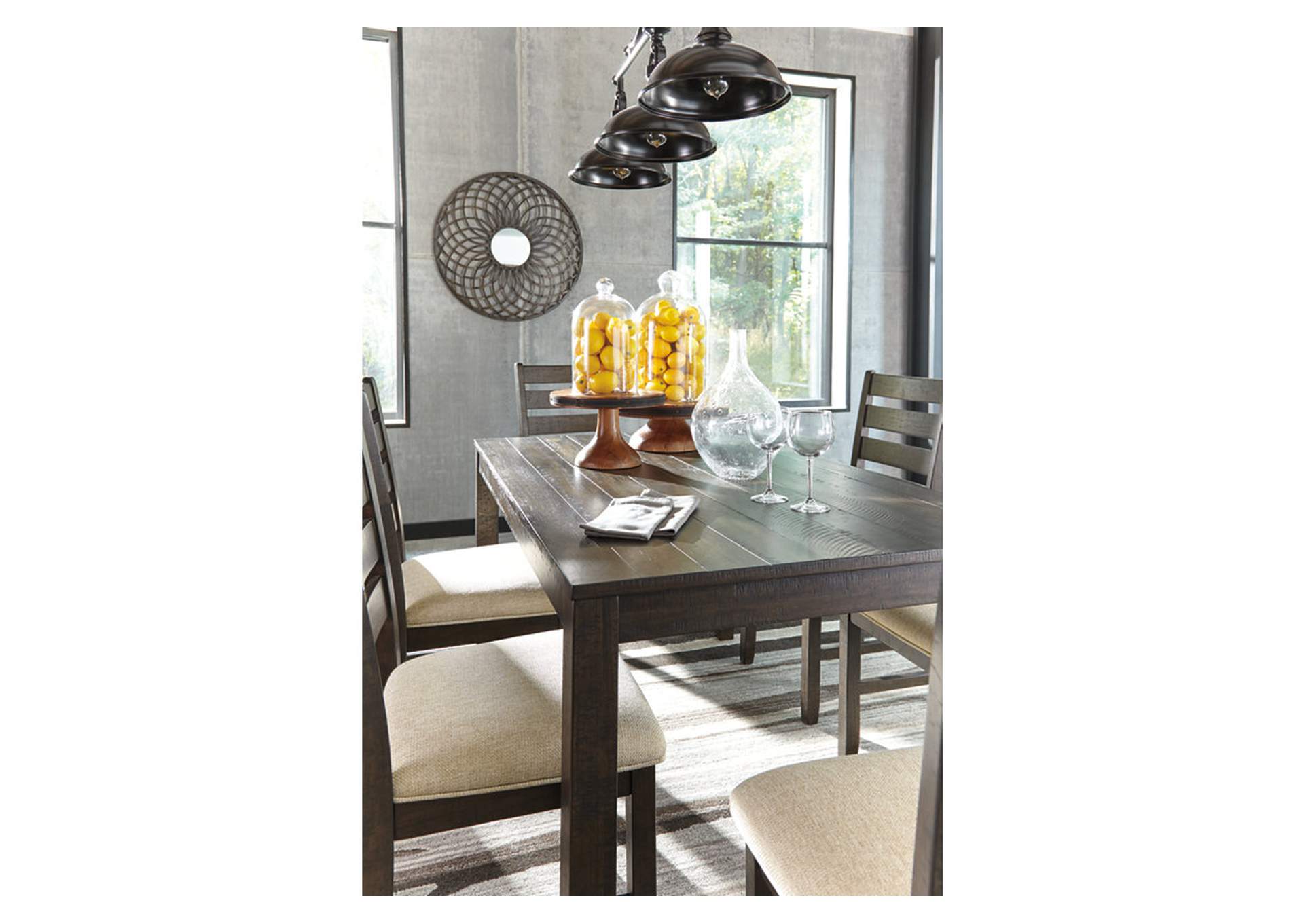 Rokane Dining Table and Chairs (Set of 7),Signature Design By Ashley