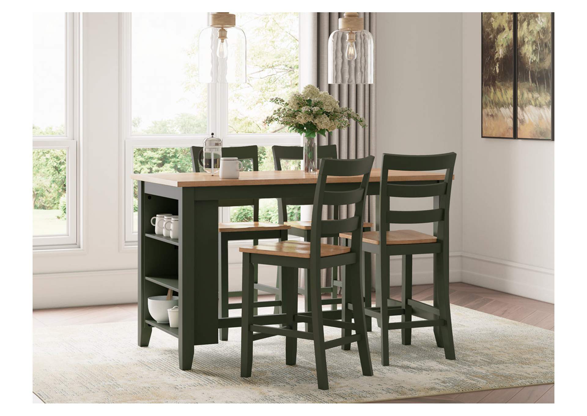 Gesthaven Counter Height Dining Table,Signature Design By Ashley