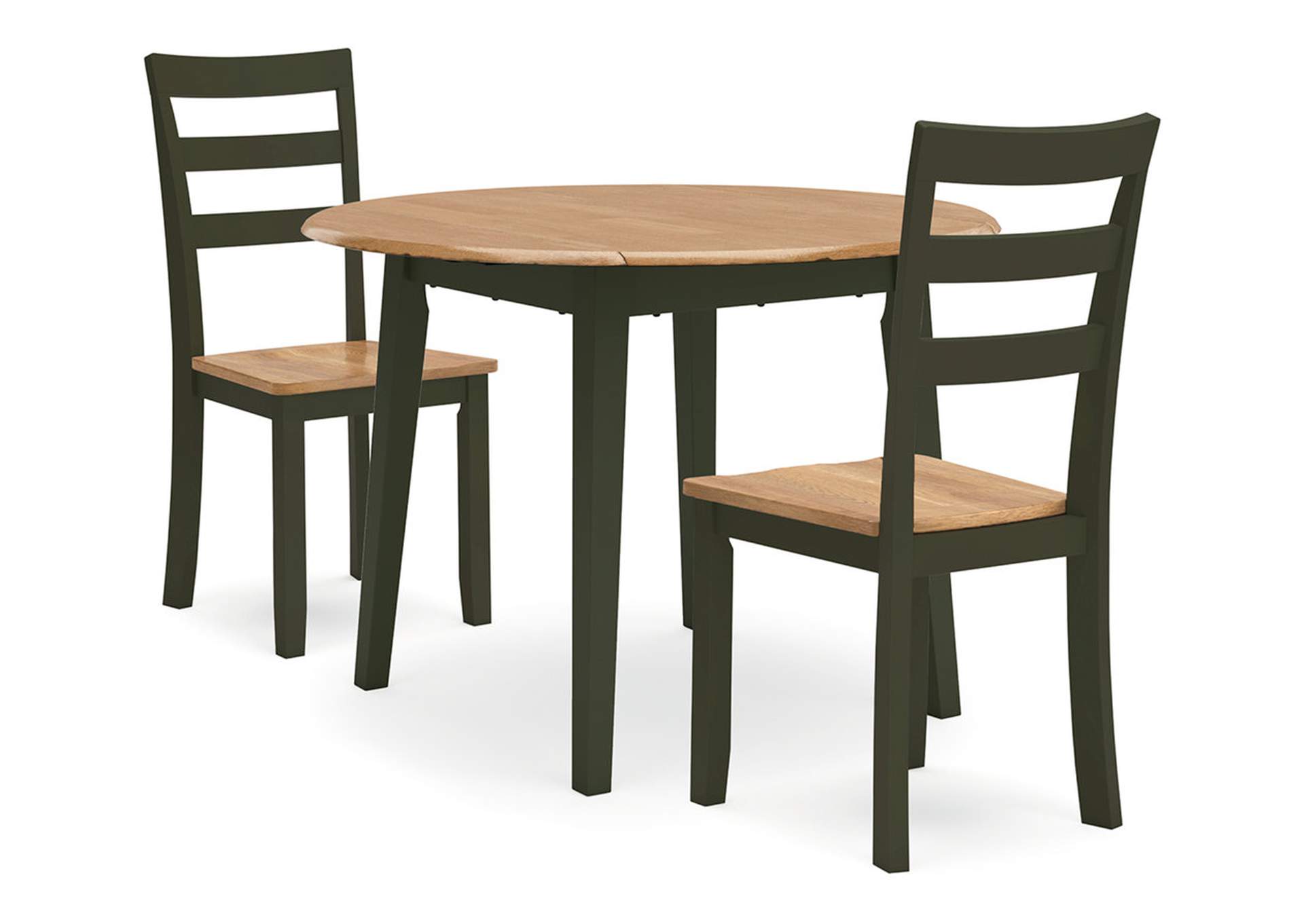 Gesthaven Dining Table and 2 Chairs,Signature Design By Ashley