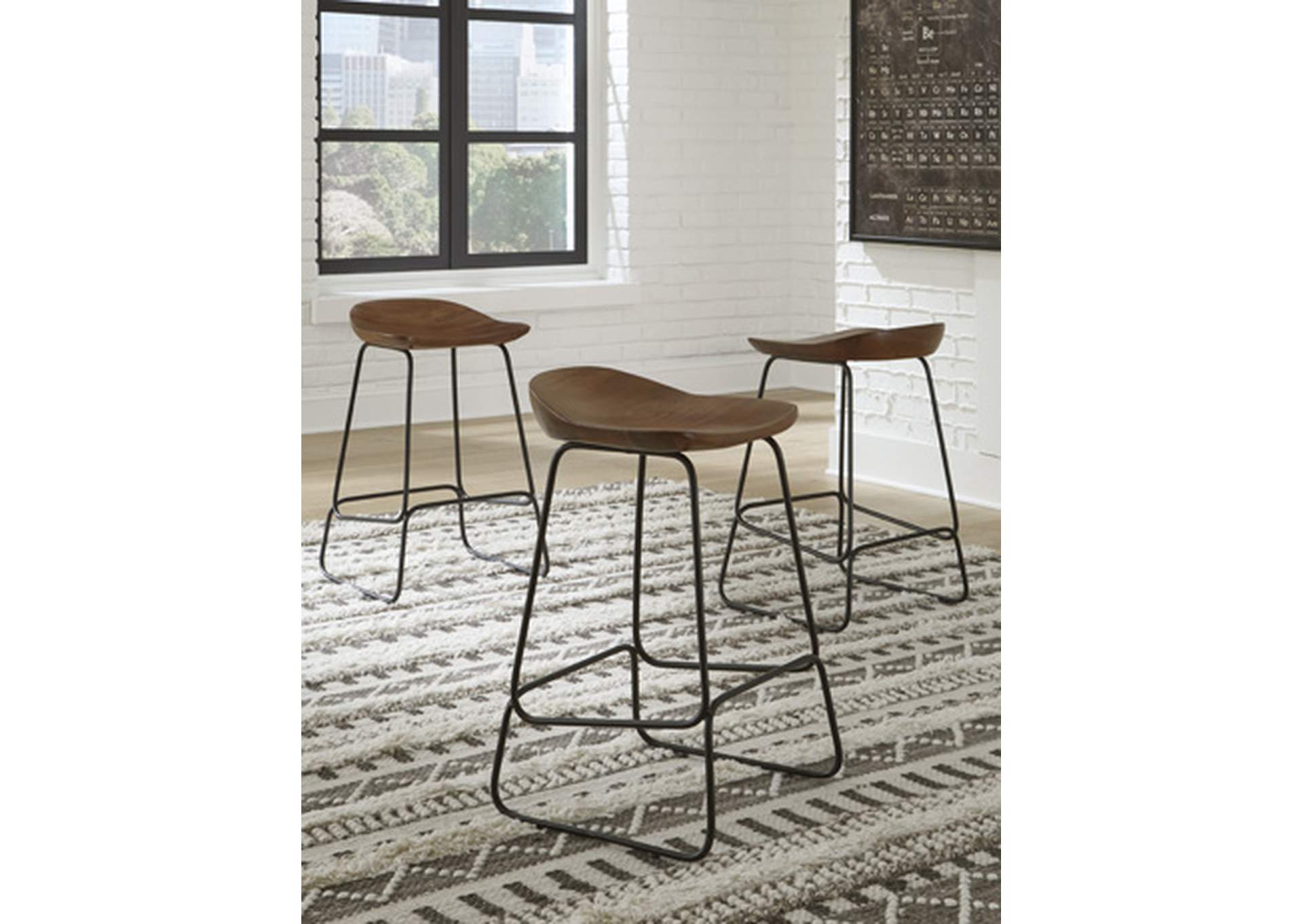 Wilinruck Counter Height Stool (Set of 3),Signature Design By Ashley