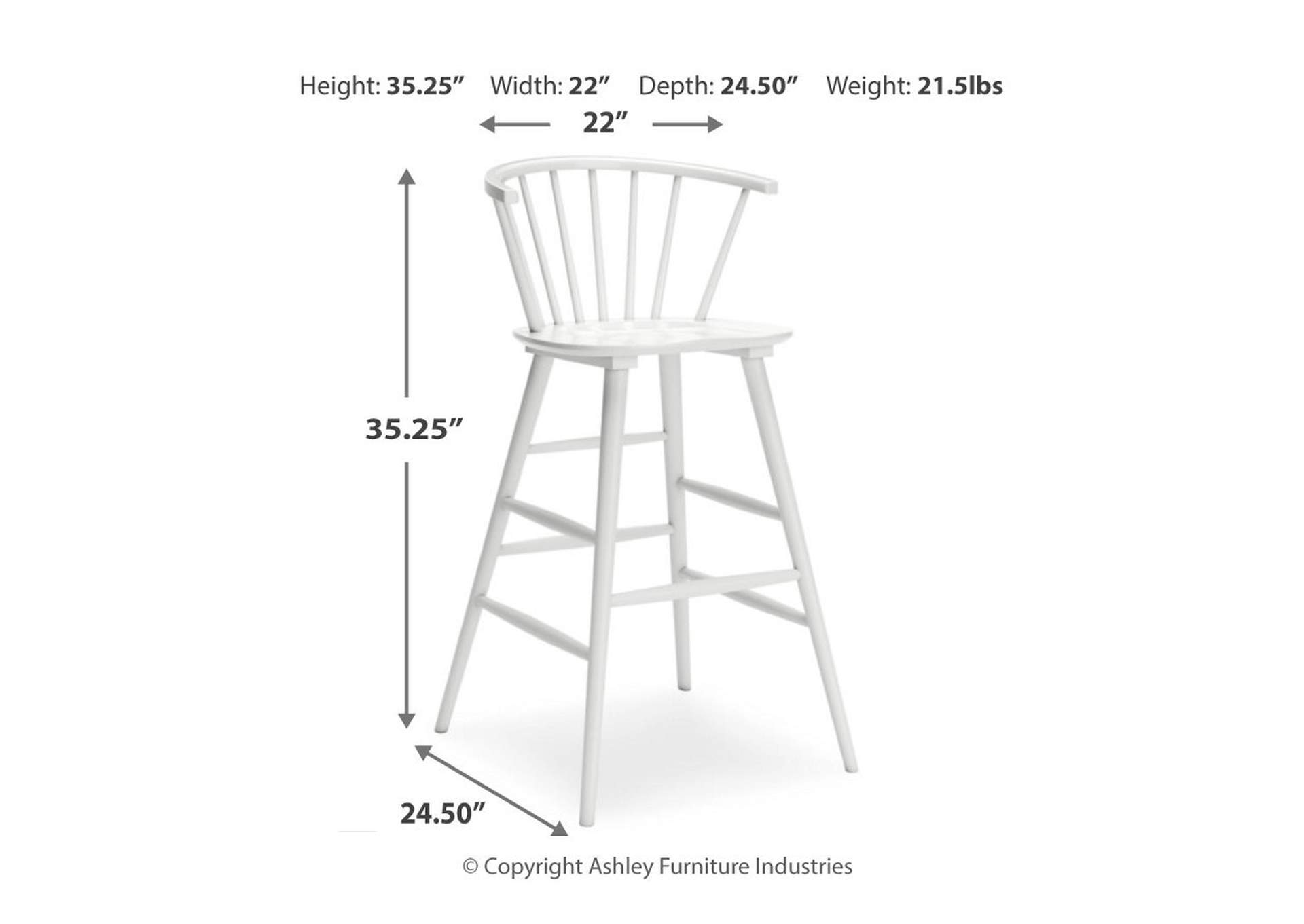 Grannen Bar Height Stool,Signature Design By Ashley