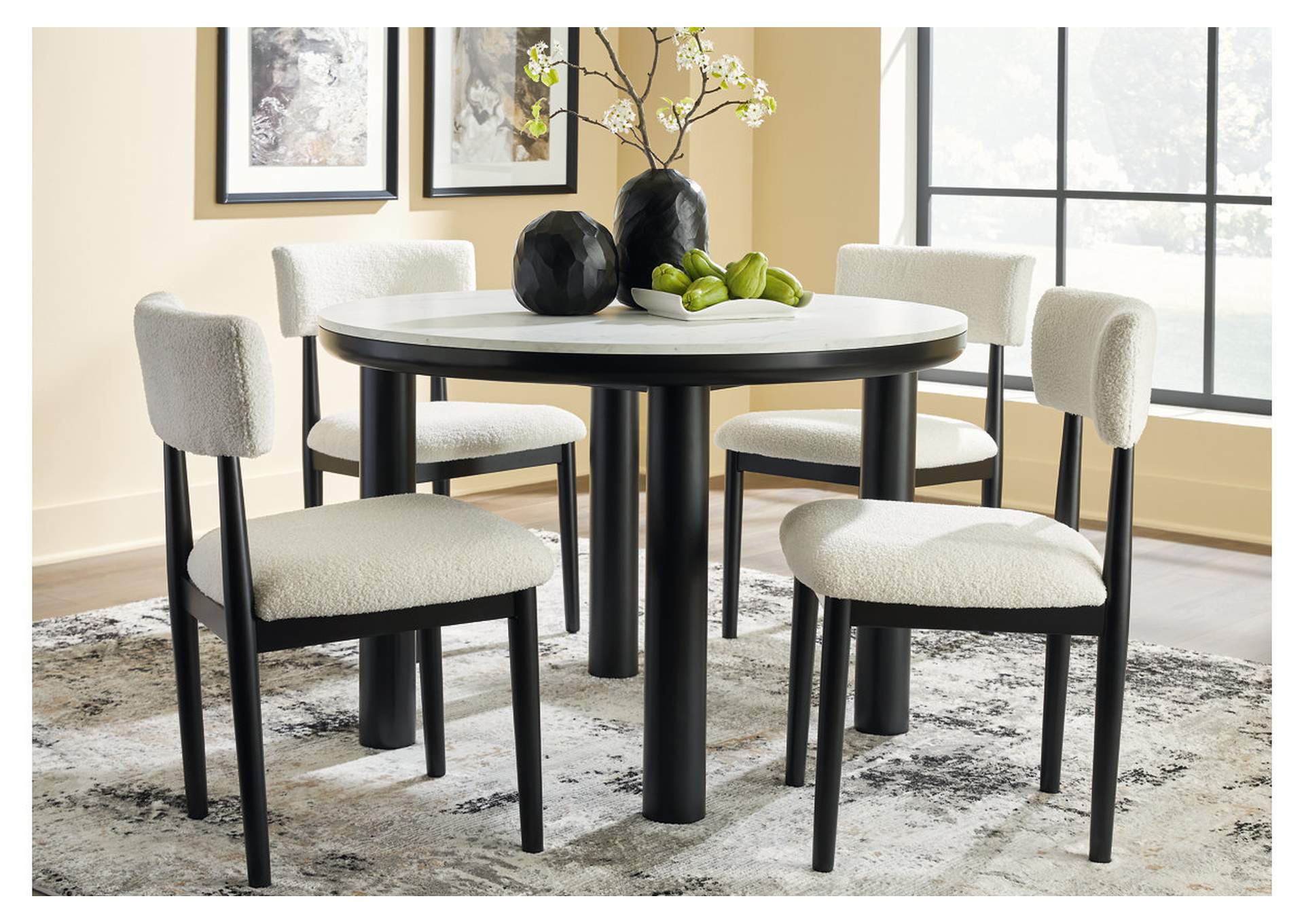 Xandrum Dining Table and 4 Chairs,Signature Design By Ashley