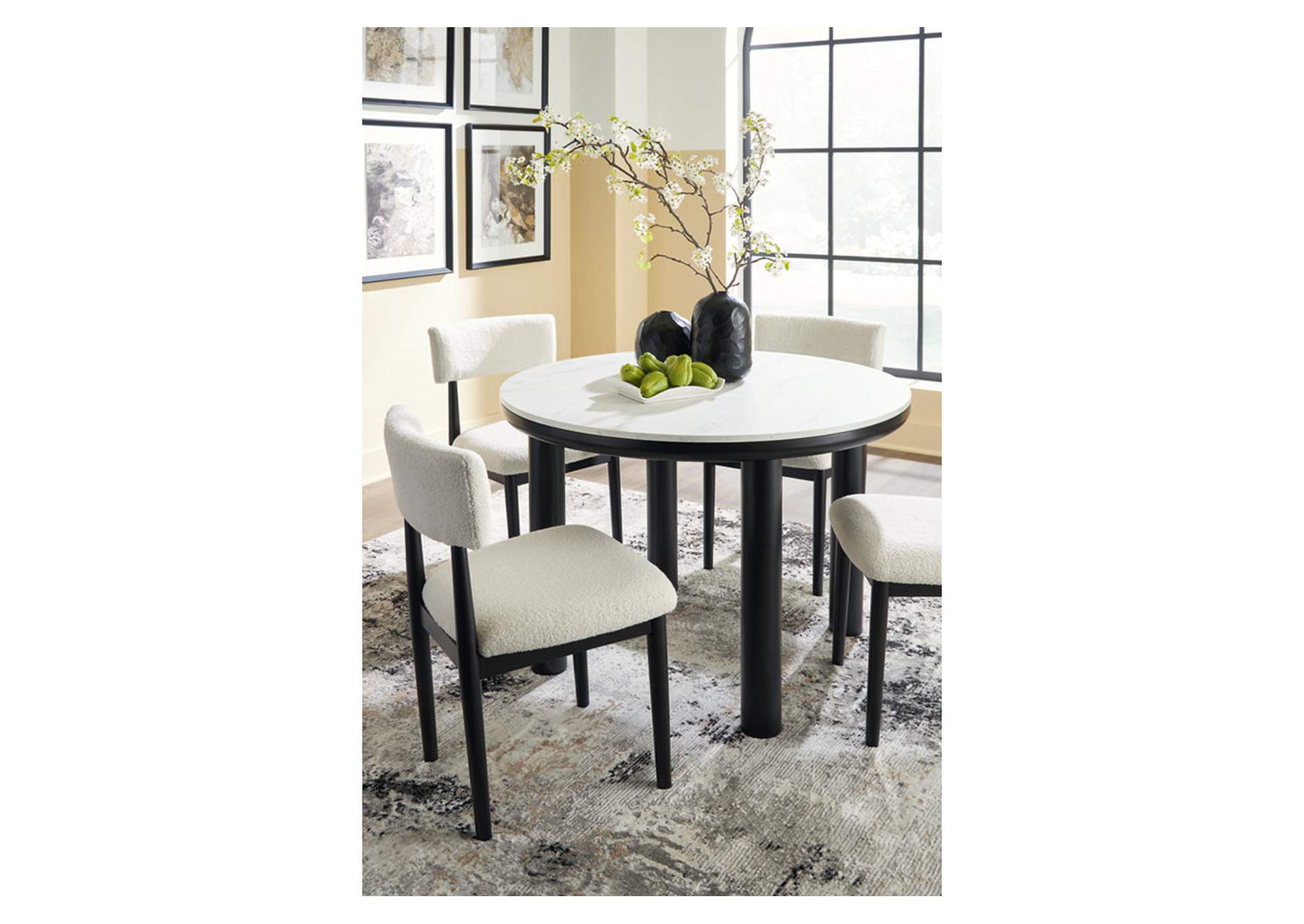 Xandrum Dining Table and 4 Chairs,Signature Design By Ashley