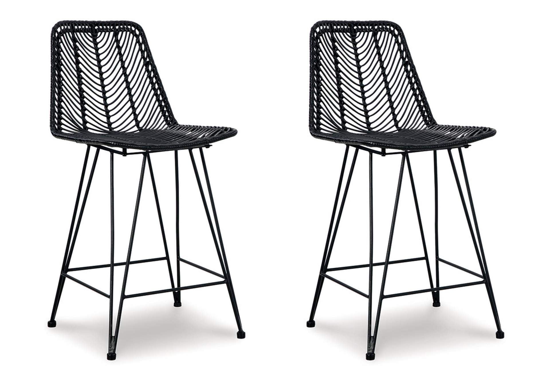 Angentree Counter Height Bar Stool (Set of 2),Signature Design By Ashley