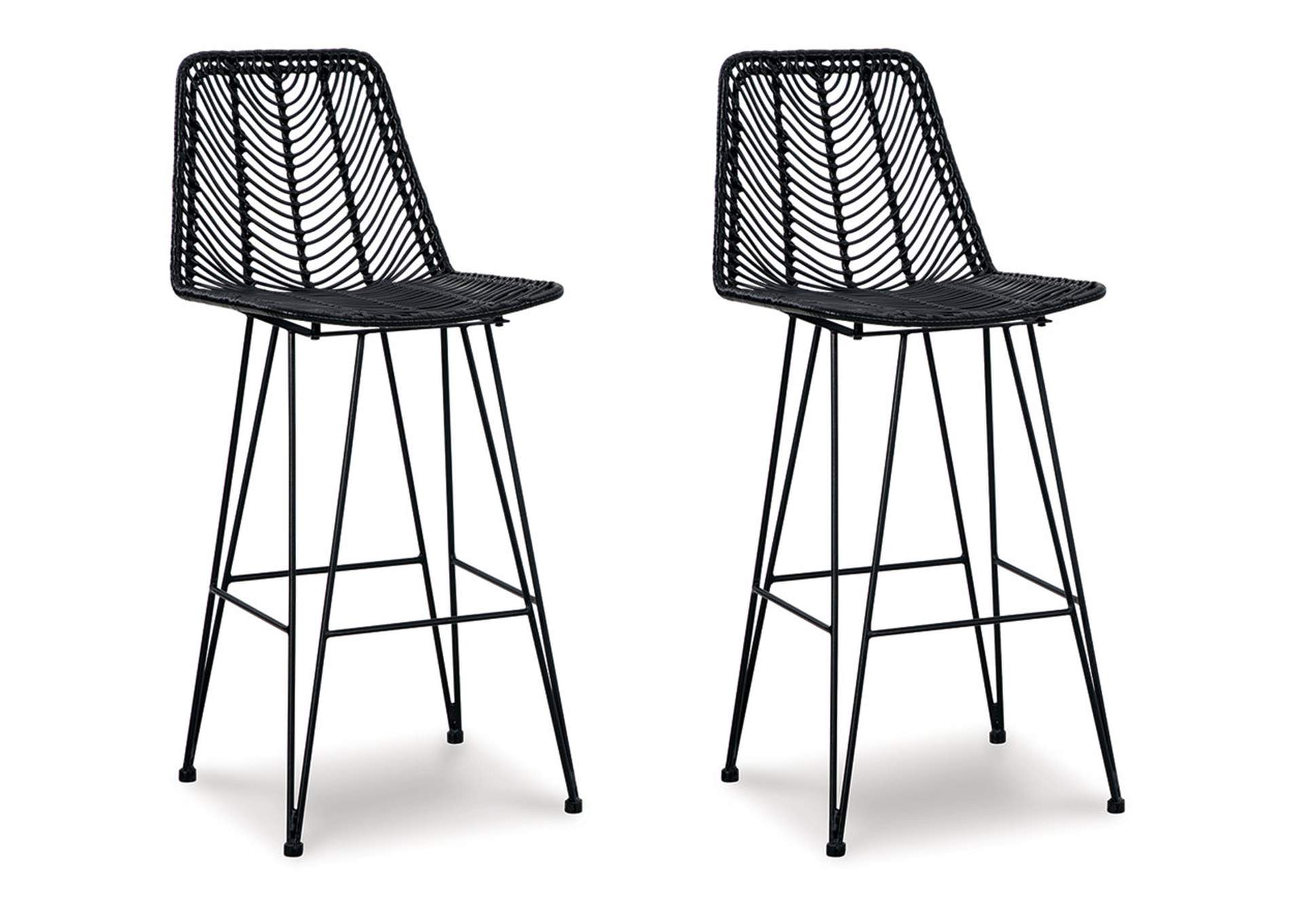 Angentree Bar Height Bar Stool (Set of 2),Signature Design By Ashley