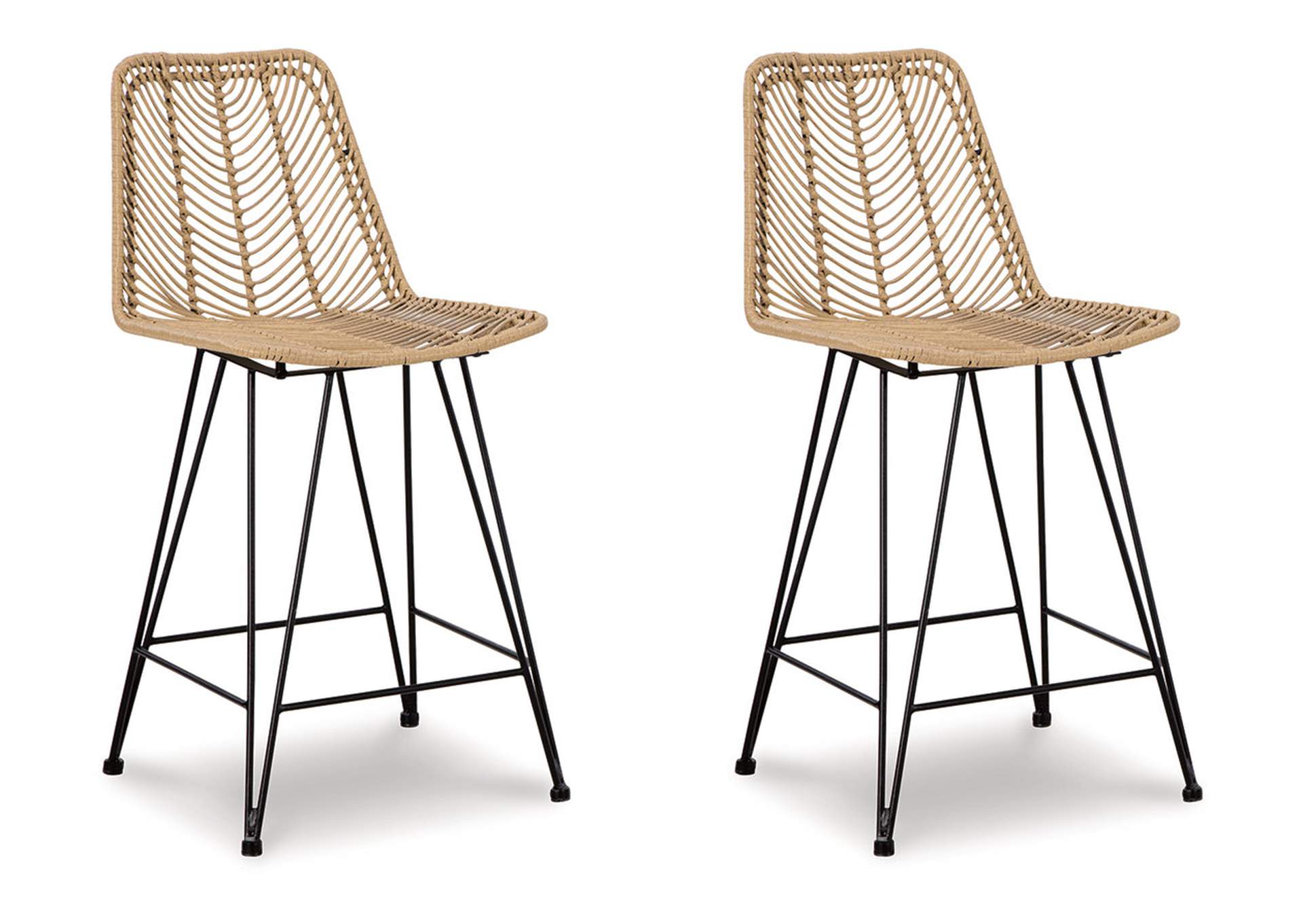 Angentree Counter Height Bar Stool (Set of 2),Signature Design By Ashley