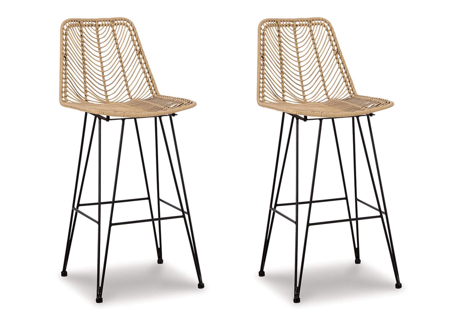 Tall wicker bar online stools