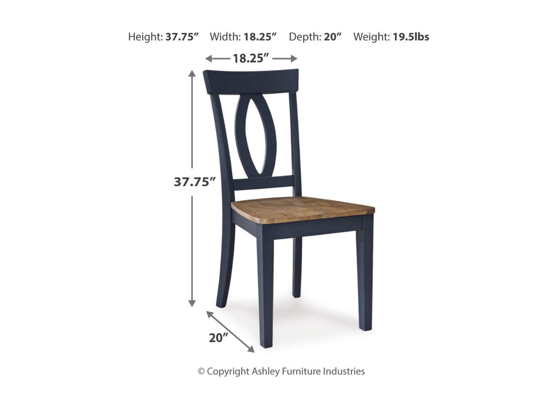 Landocken Dining Chair,Signature Design By Ashley