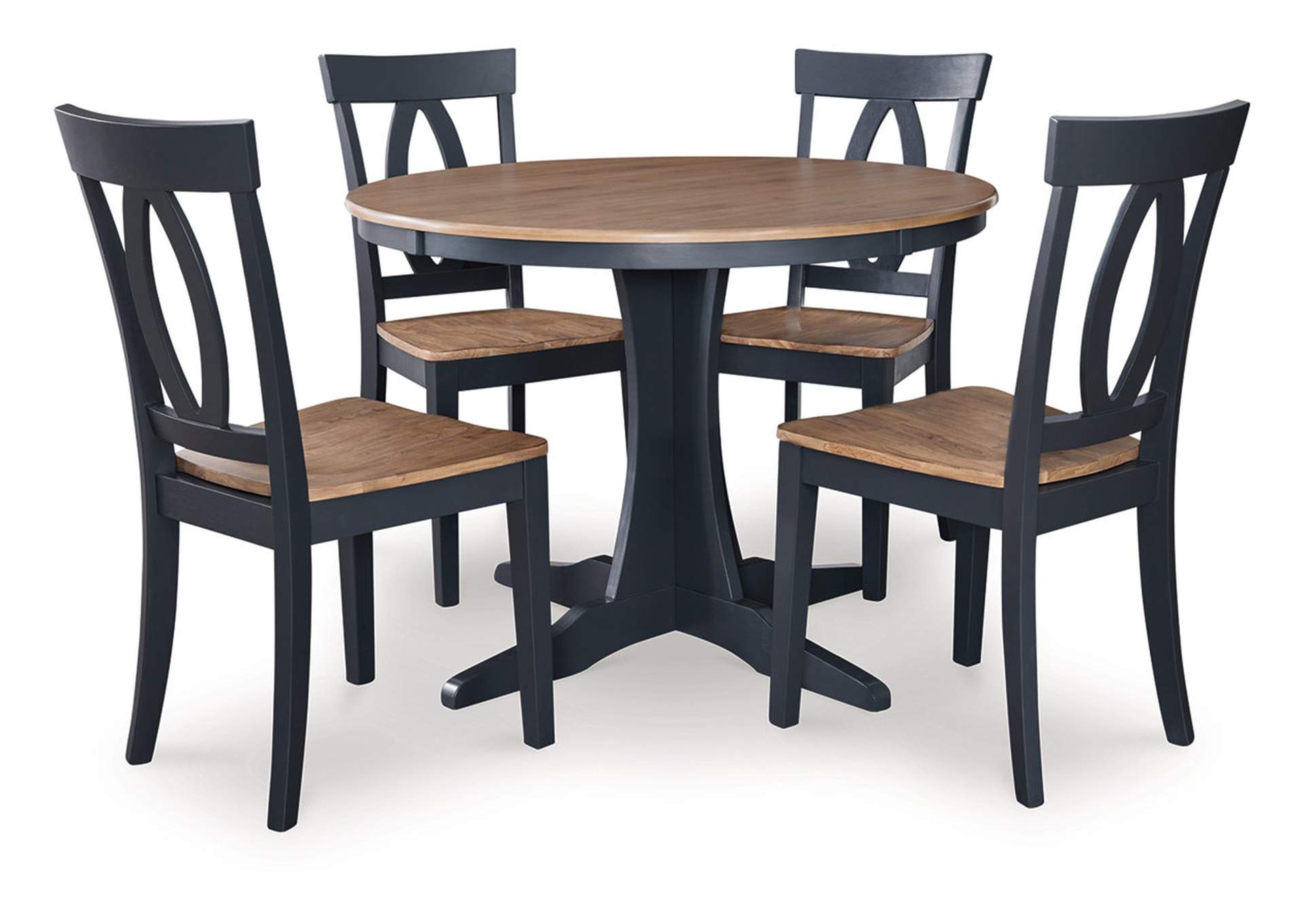 Landocken Dining Table and 4 Chairs,Signature Design By Ashley