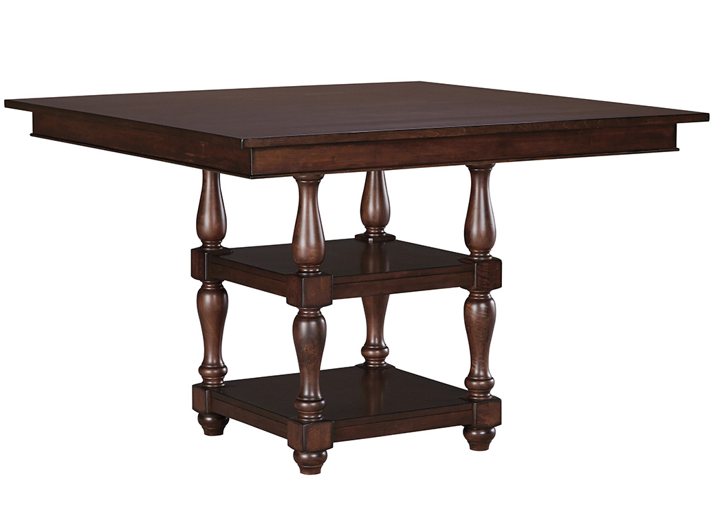 Baxenburg Brown Square Dining Room Counter Table,ABF Signature Design by Ashley