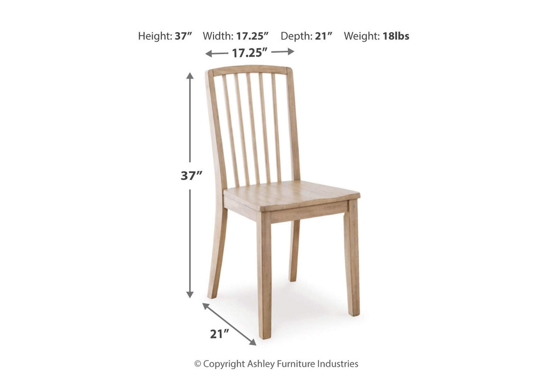 Gleanville Dining Chair,Signature Design By Ashley