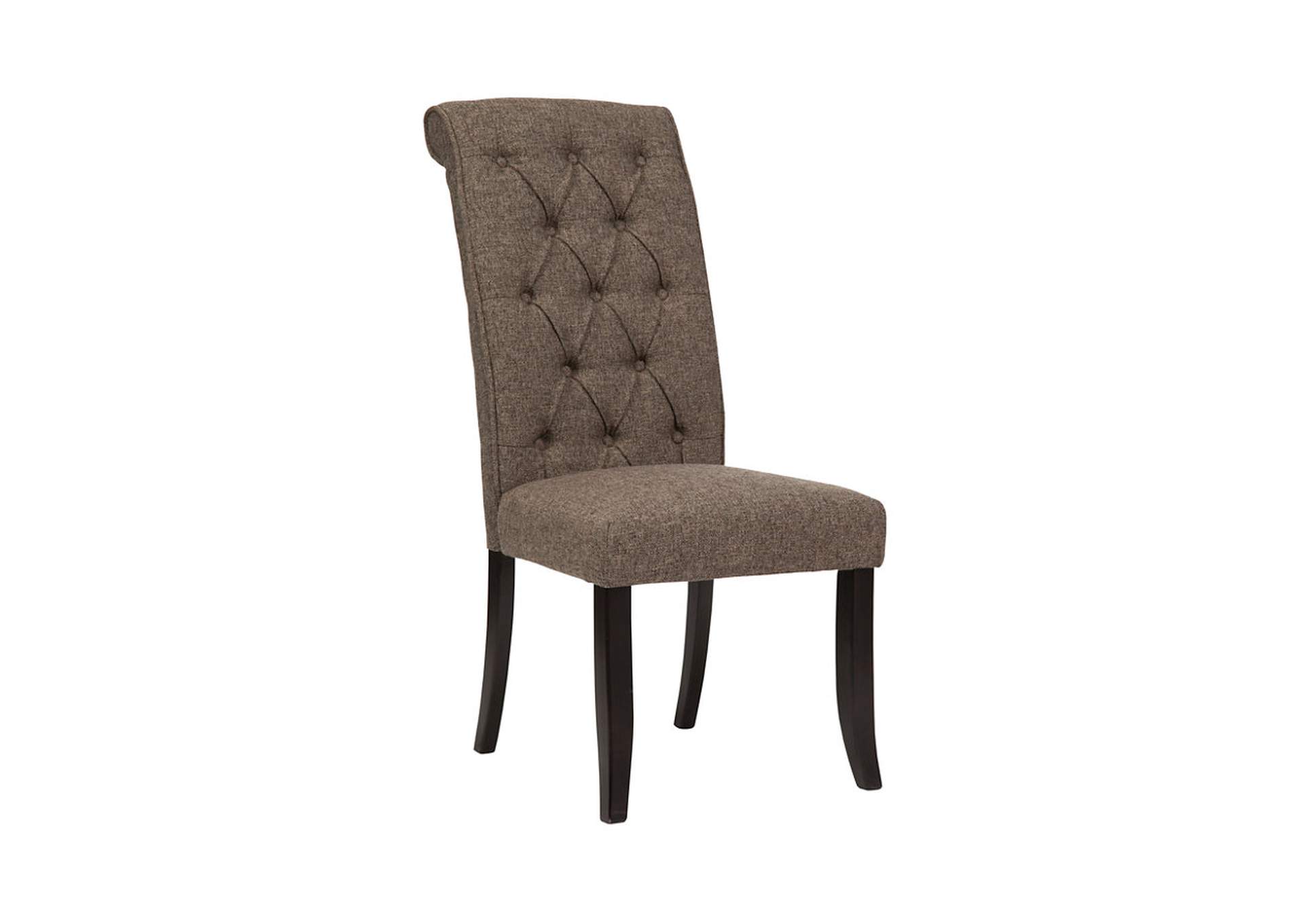 Tripton Medium Brown Dining Upholstered Side Chair (Set of 2),ABF Signature Design by Ashley