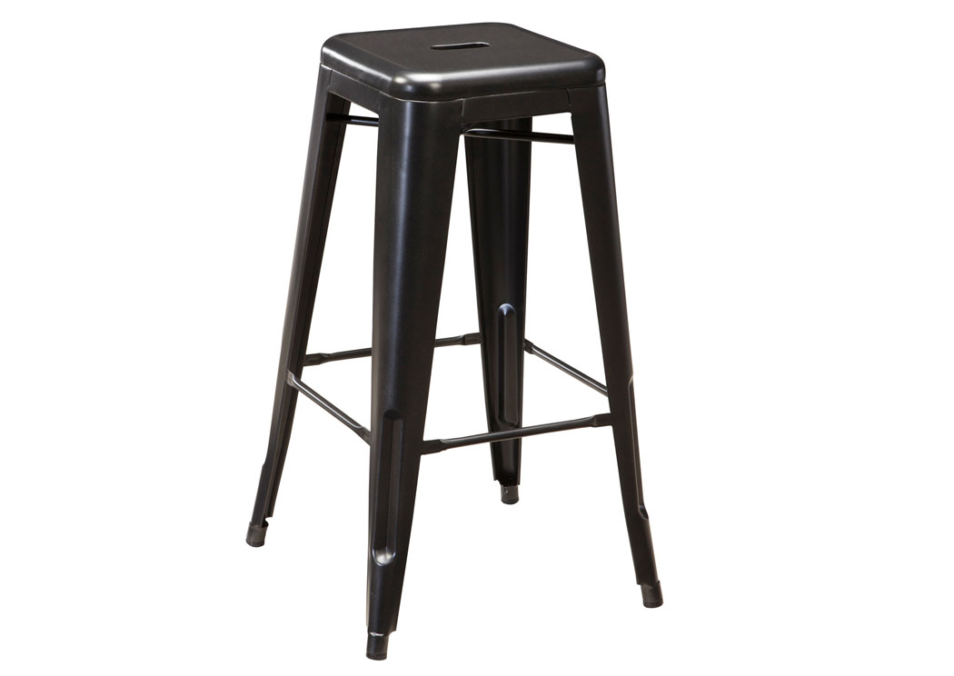 Pinnadel Gray Tall Stool (Set of 4),ABF Signature Design by Ashley