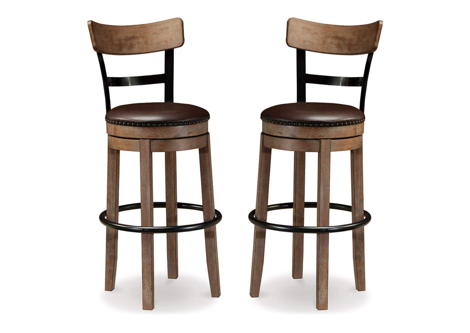 Pinnadel Bar Height Bar Stool (Set of 2),Signature Design By Ashley