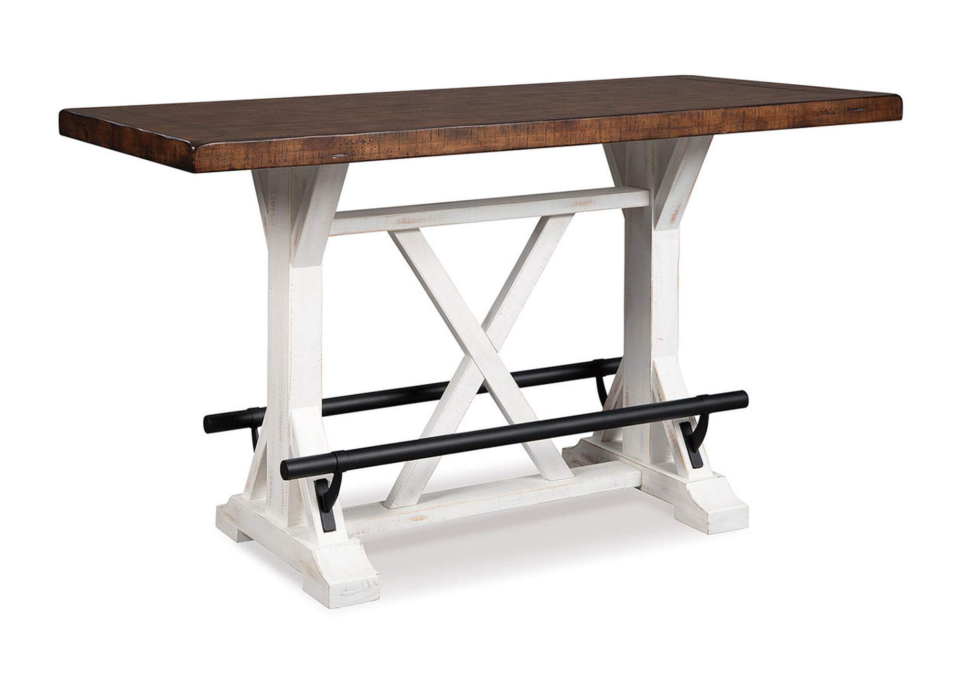 Valebeck Counter Height Dining Table, 4 Barstools and Server,Signature Design By Ashley