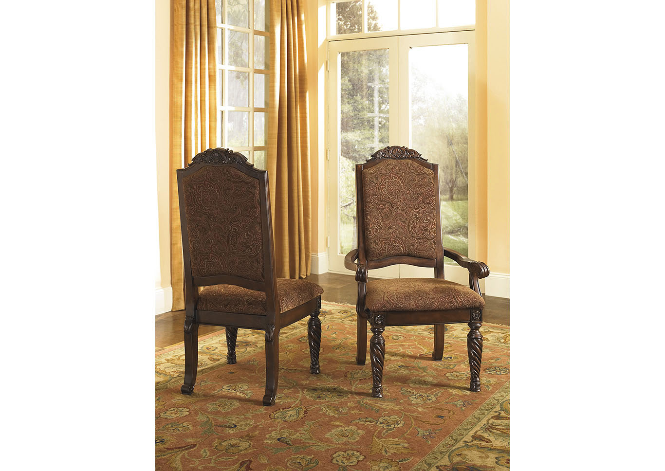 North Shore Upholstered Arm Chairs (Set of 2),ABF Millennium