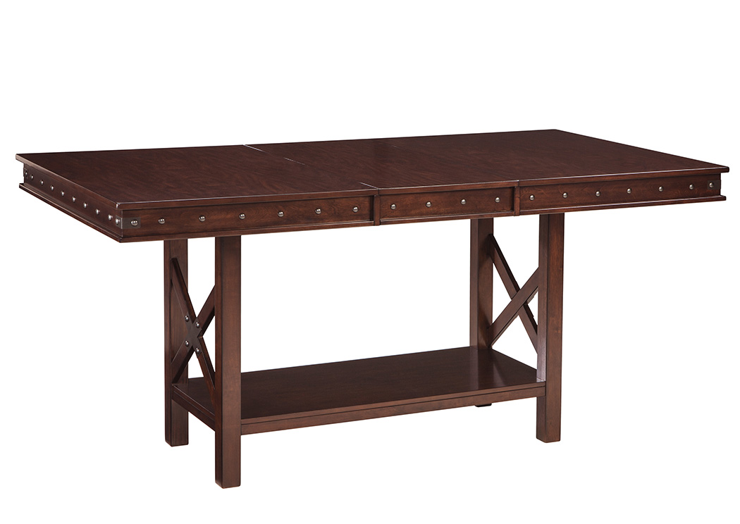 Collenburg Dark Brown Rectangular Dining Room Counter Extension Table,ABF Signature Design by Ashley