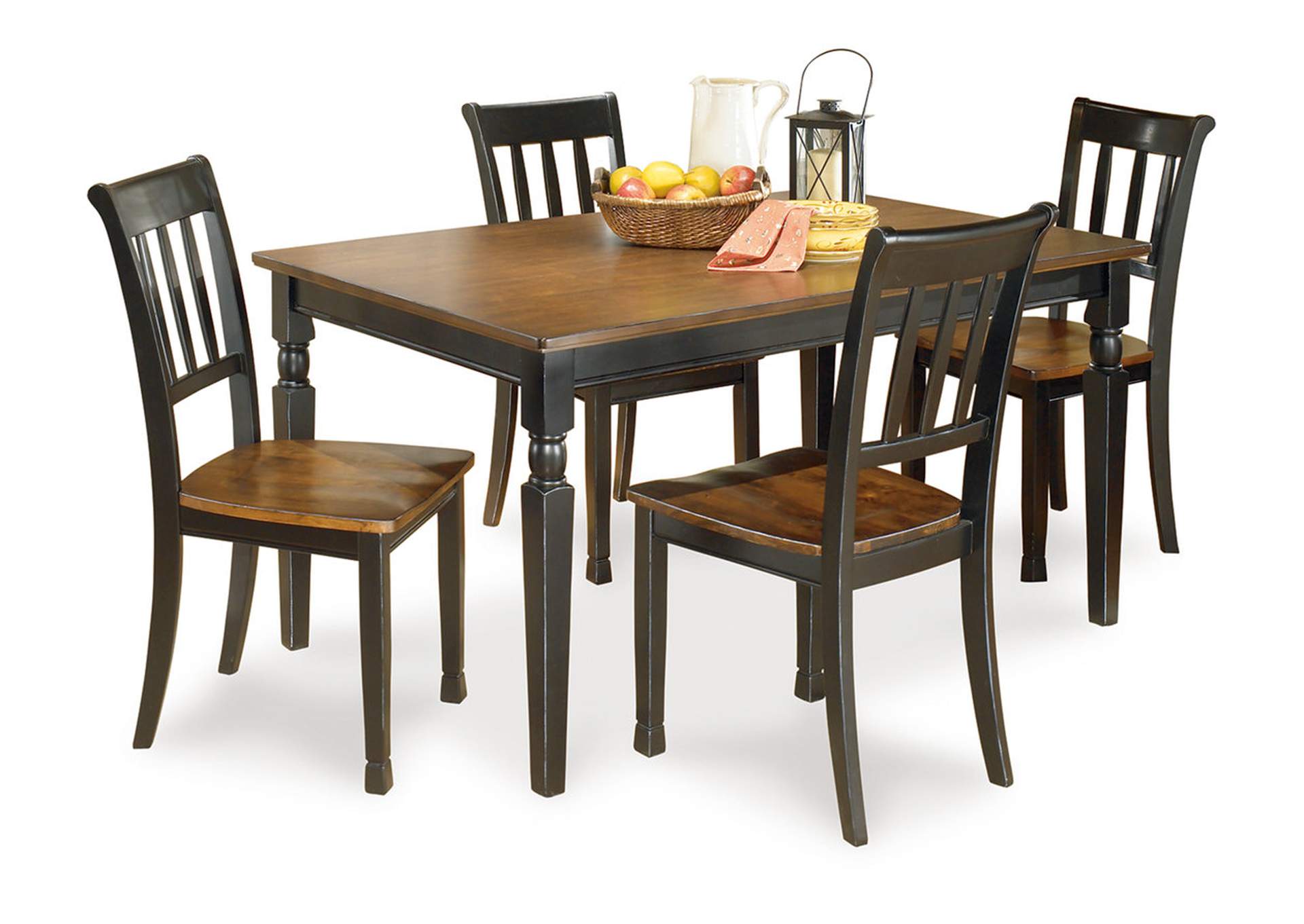 Owingsville Dining Table and 4 Chairs,Signature Design By Ashley