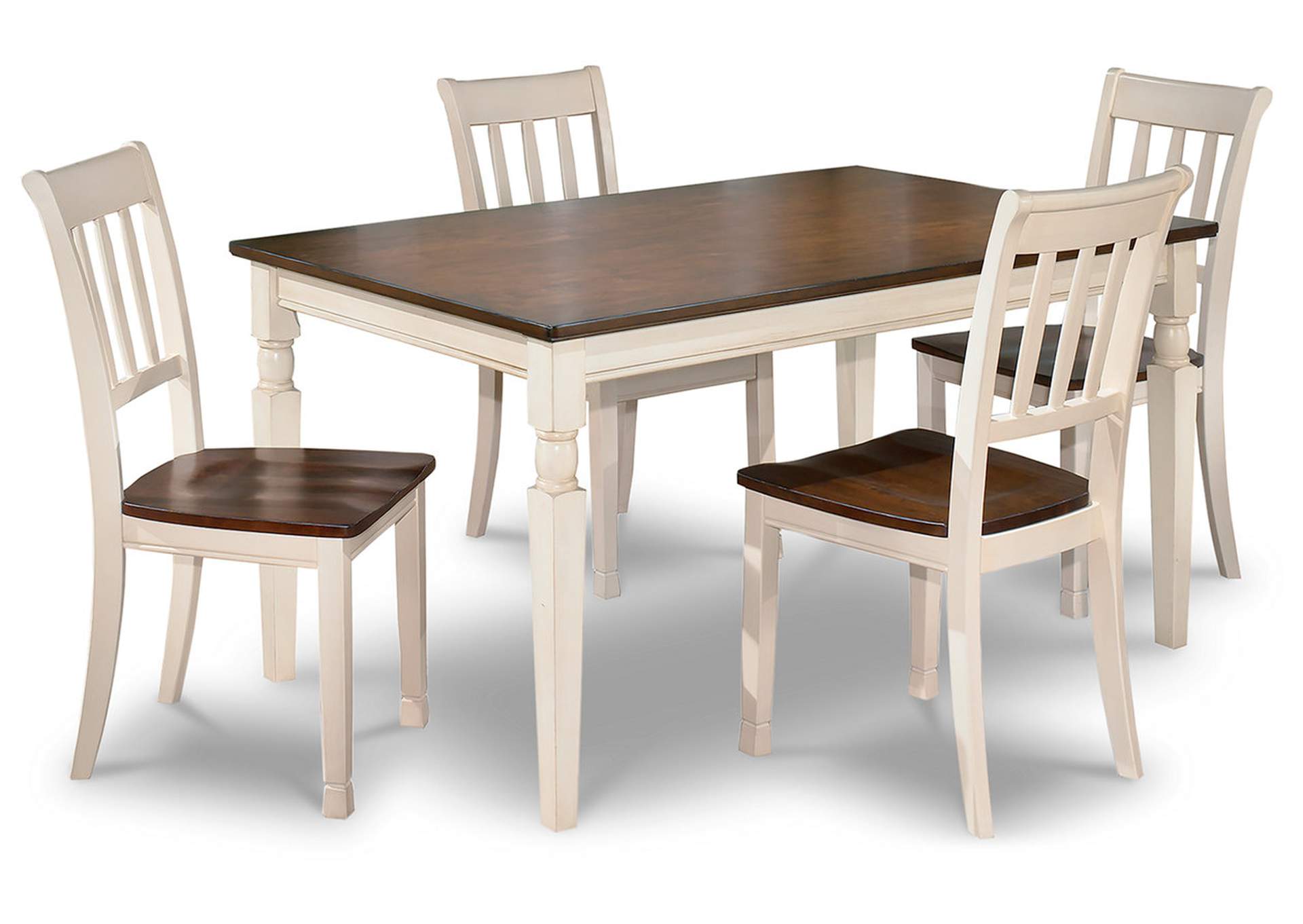 Whitesburg Dining Table and 4 Chairs,Signature Design By Ashley