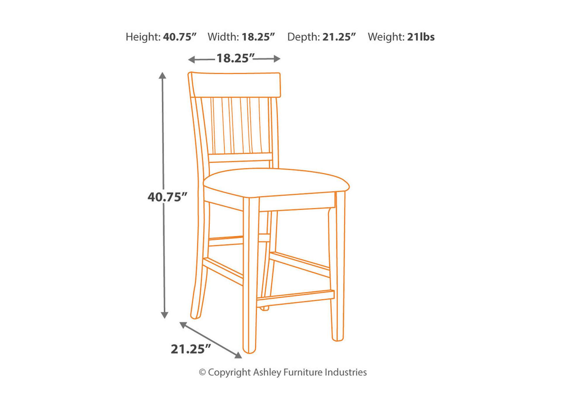 Ralene Counter Height Bar Stool,Signature Design By Ashley