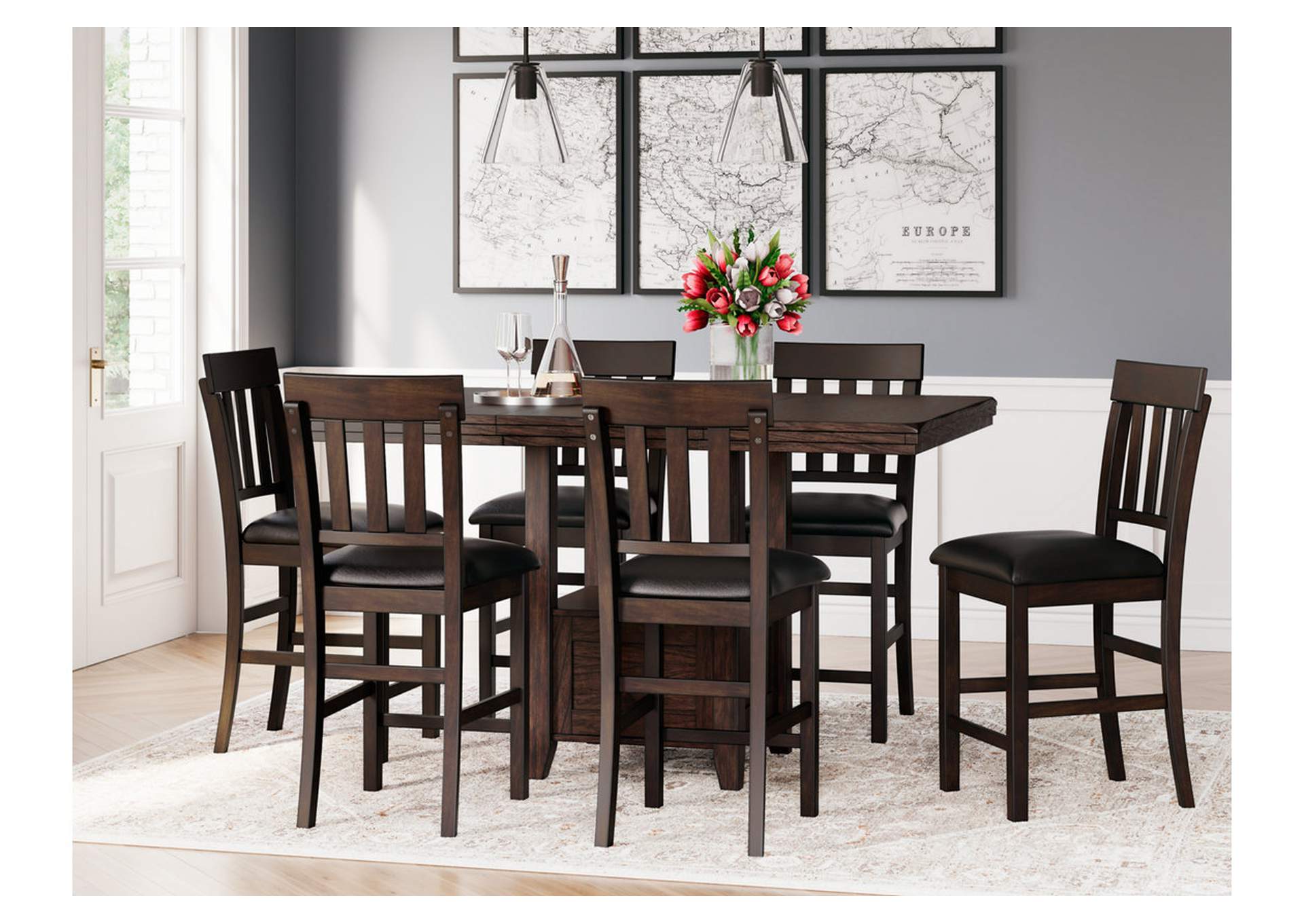 Haddigan Counter Height Dining Extension Table,Signature Design By Ashley