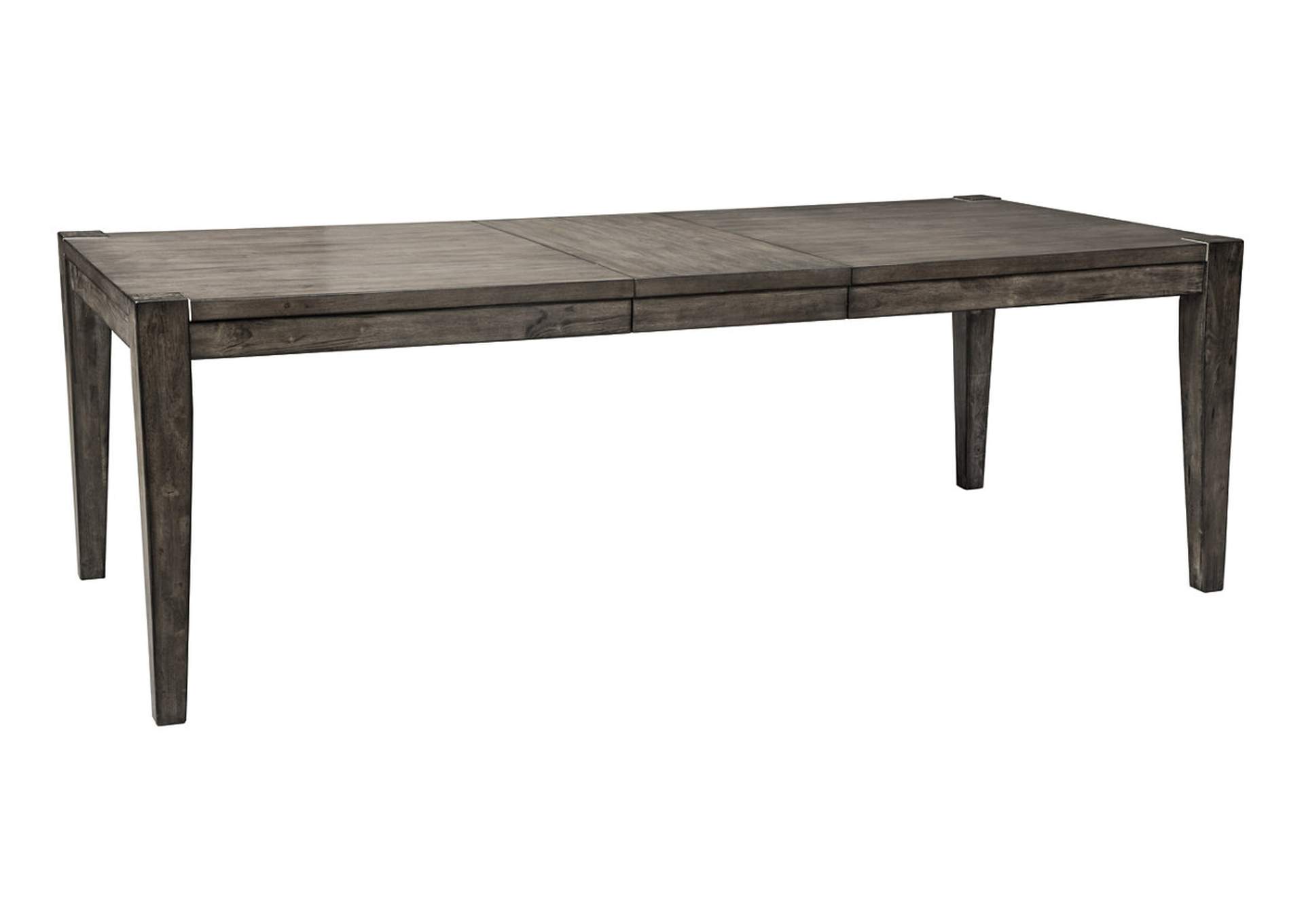 Chadoni Gray Rectangular Dining Room Extension Table,ABF Signature Design by Ashley