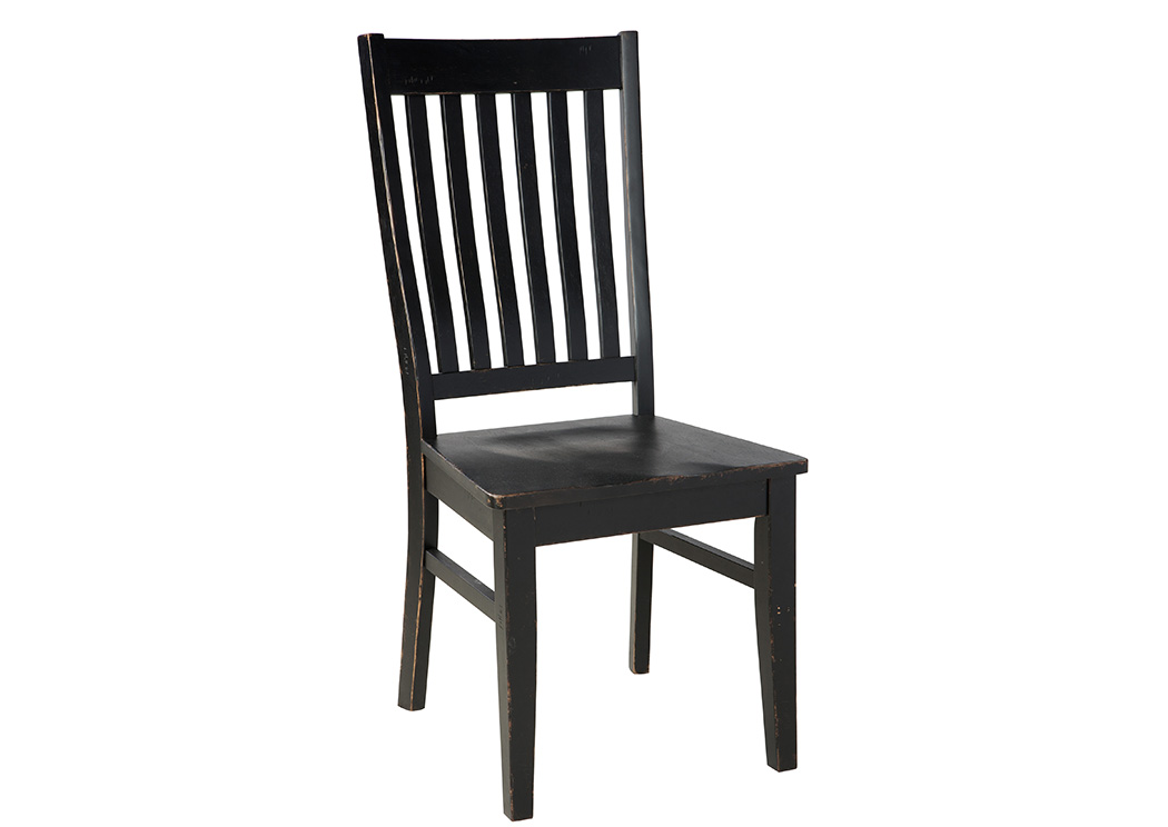 Clayco Bay Black/Gray Dining Room Side Chair (Set of 2),ABF Signature Design by Ashley