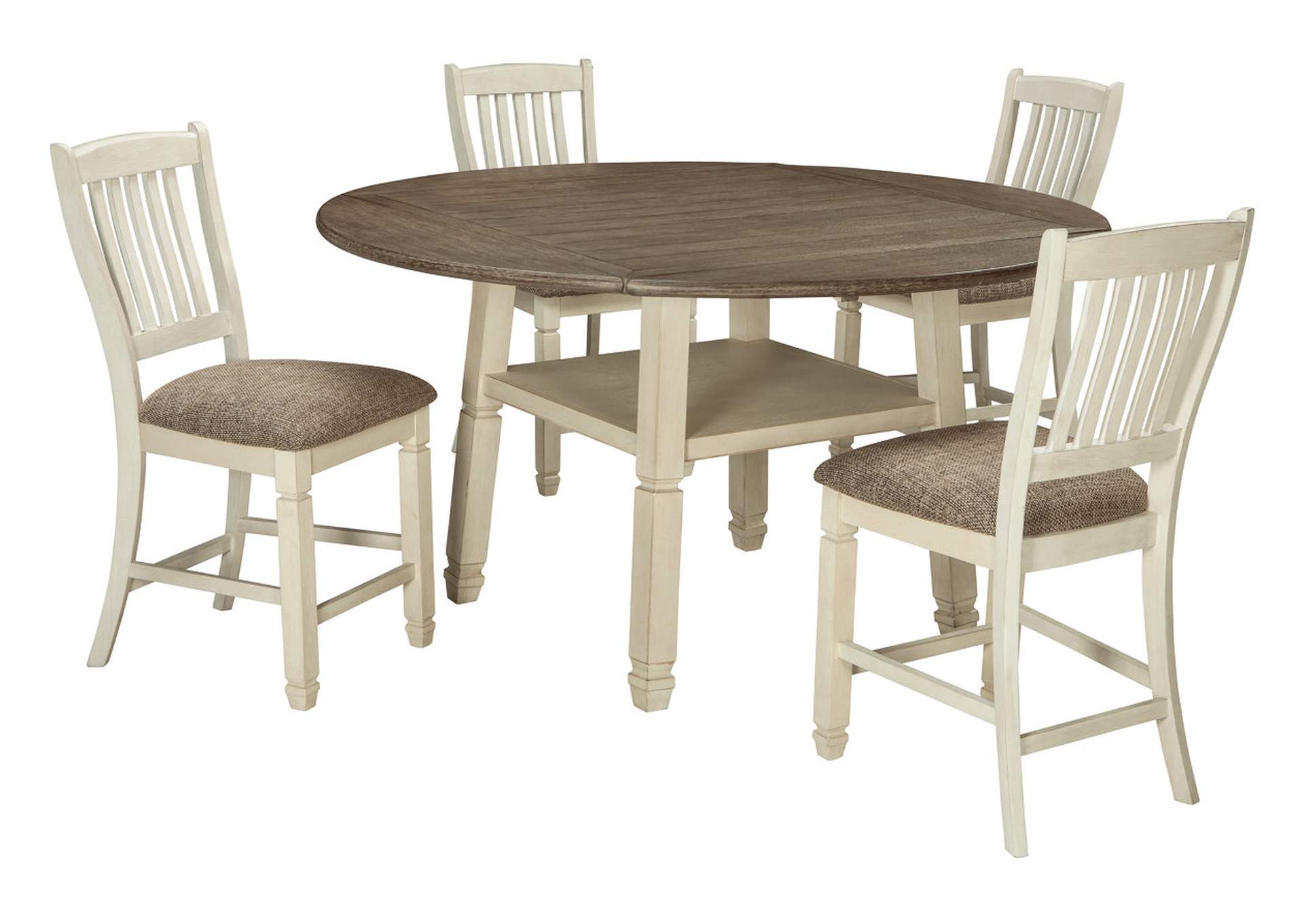 Bolanburg Counter Height Dining Table and 4 Barstools Amazing