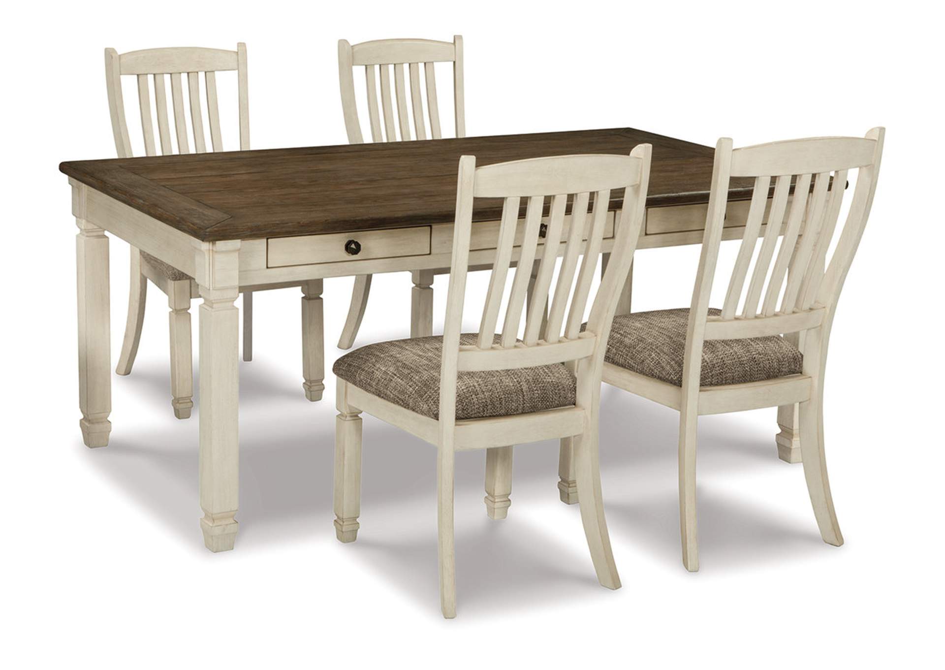 Bolanburg Dining Table and 4 Chairs,Signature Design By Ashley