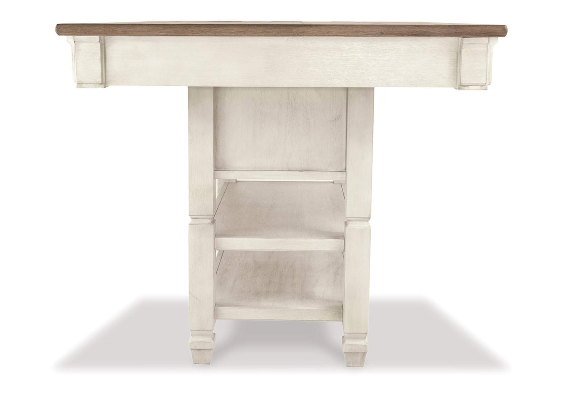 Bolanburg Counter Height Dining Table, 4 Barstools, Bench and Server,Signature Design By Ashley