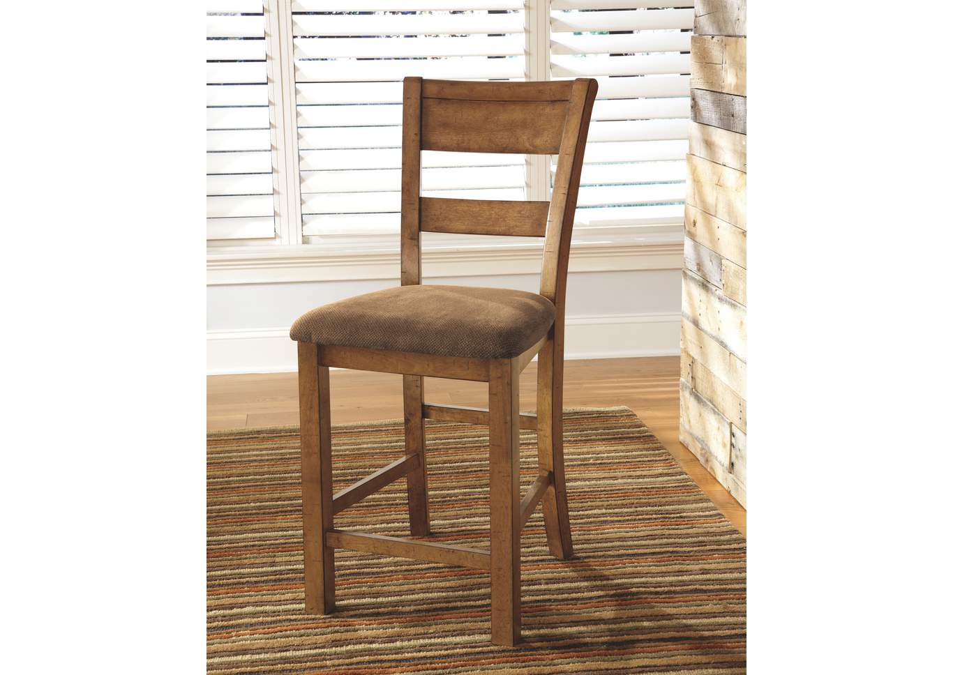 Krinden Upholstered Barstool (Set of 2),ABF Signature Design by Ashley