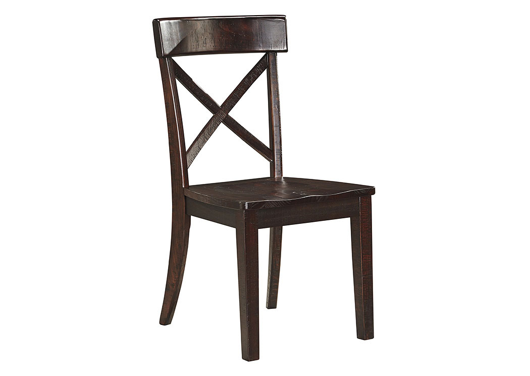 Gerlane Dark Brown Dining Room Side Chair (Set of 2),ABF Signature Design by Ashley