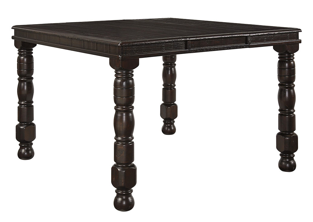 Gerlane Dark Brown Rectangular Extension Dining Room Counter Table,ABF Signature Design by Ashley