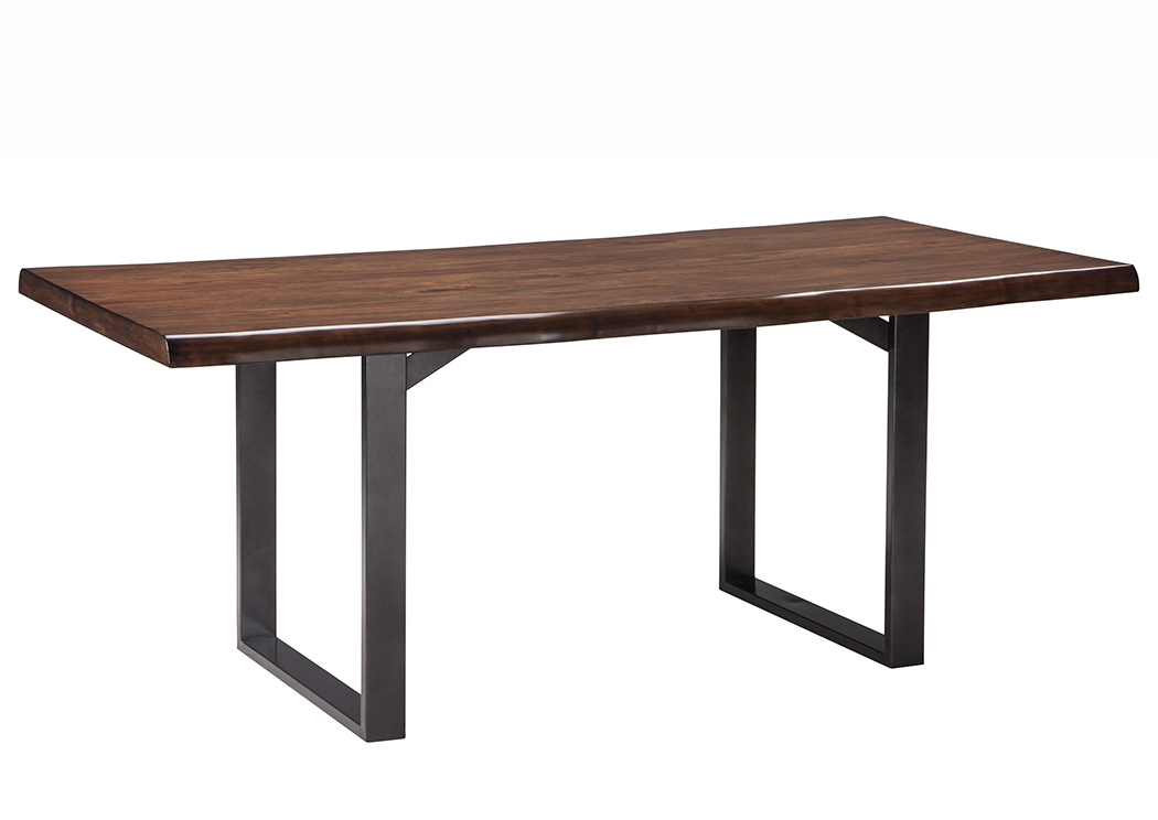 Esmarina Walnut Brown Rectangular Dining Room Table,ABF Signature Design by Ashley