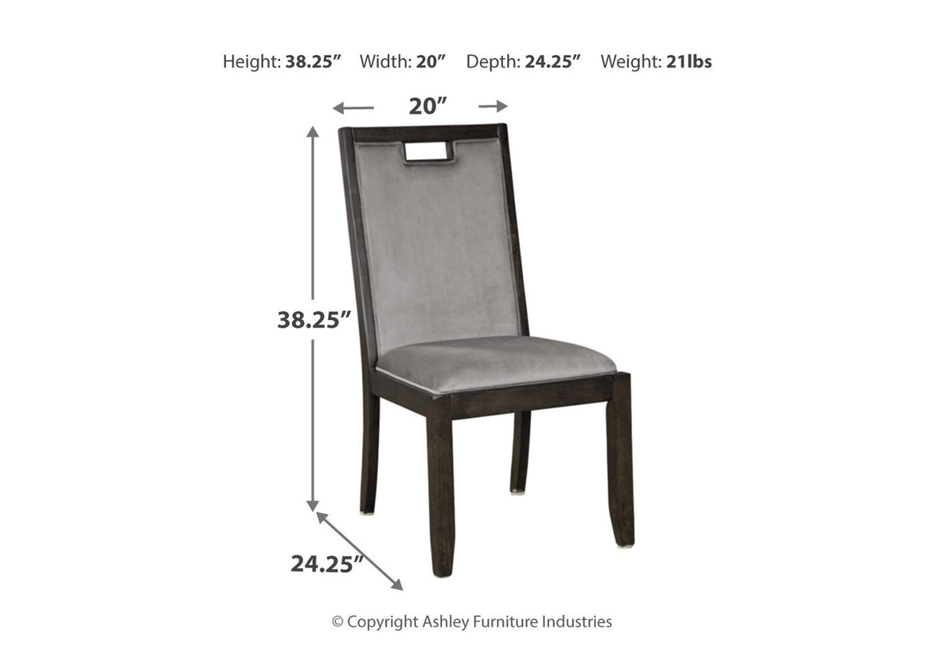 Hyndell Dining Chair,Signature Design By Ashley