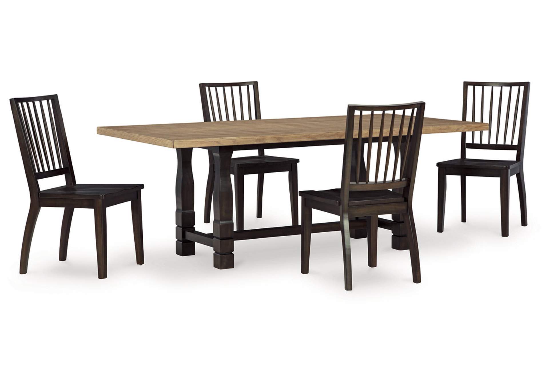 Charterton Dining Table and 4 Chairs,Signature Design By Ashley