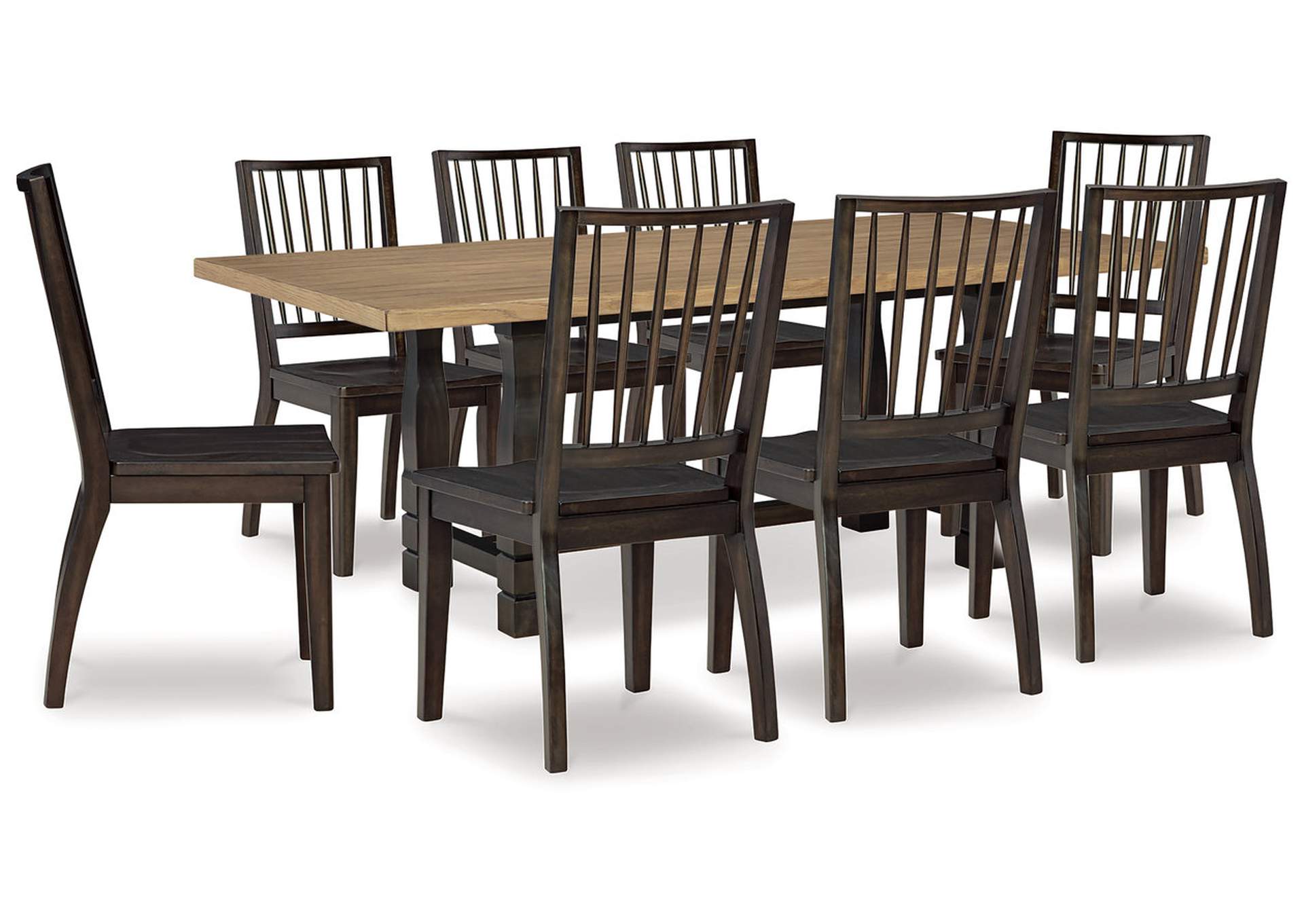 Charterton Dining Table and 8 Chairs,Signature Design By Ashley