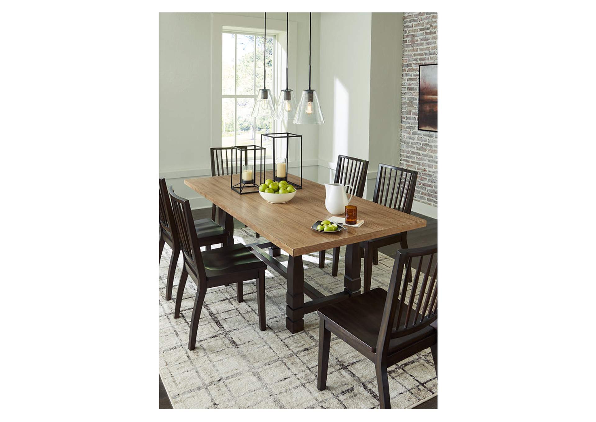 Charterton Dining Table and 6 Chairs,Signature Design By Ashley