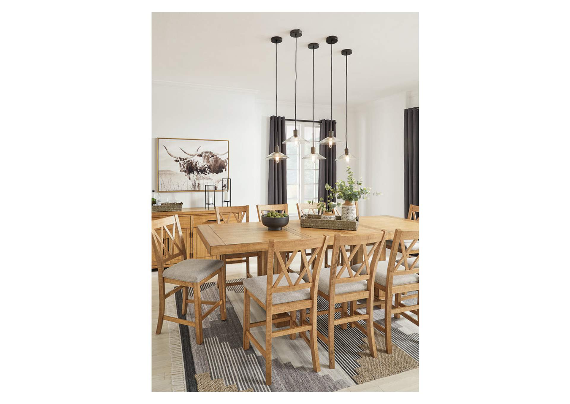 Havonplane Counter Height Dining Extension Table,Signature Design By Ashley