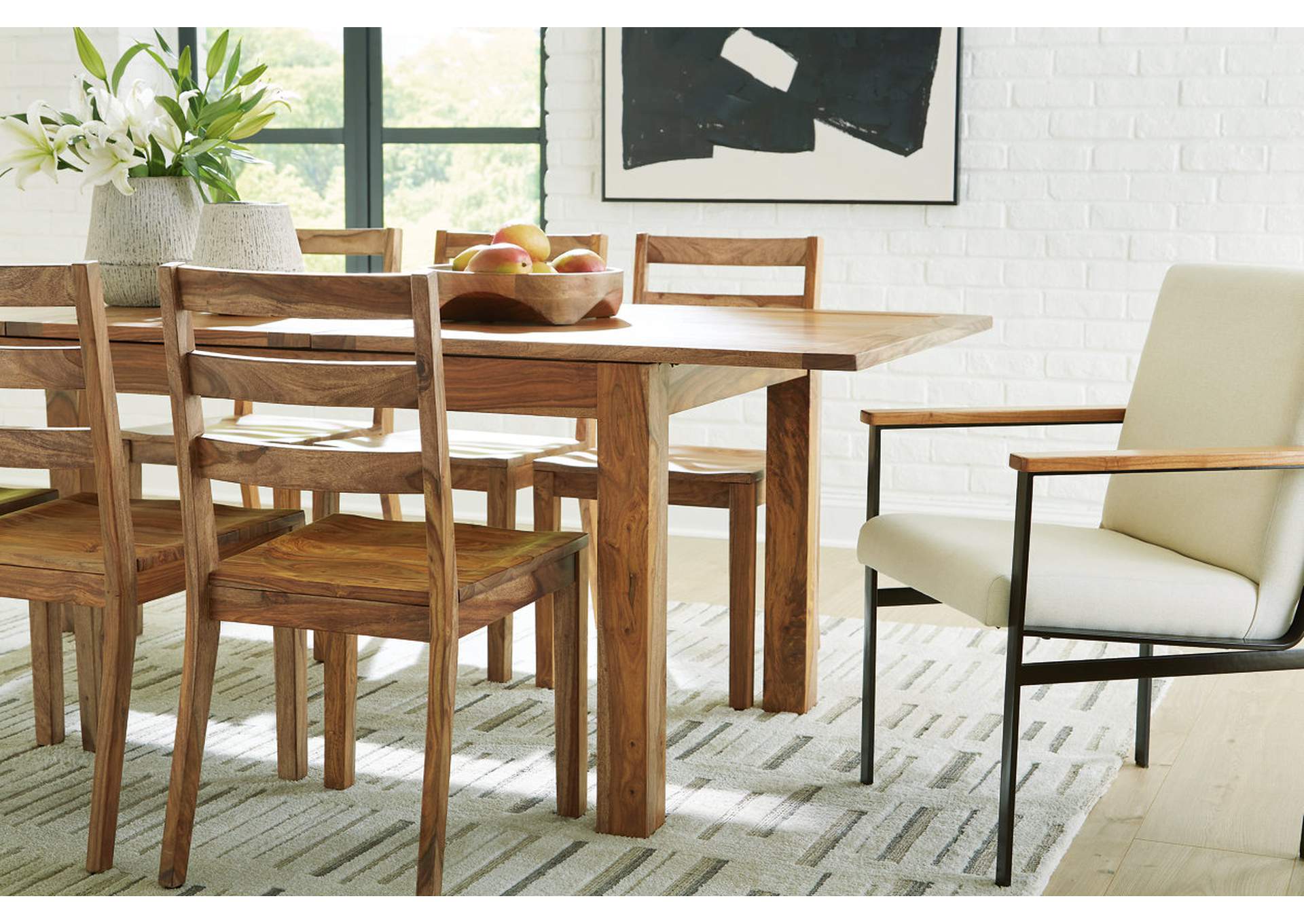 Dressonni Dining Table and 8 Chairs,Signature Design By Ashley