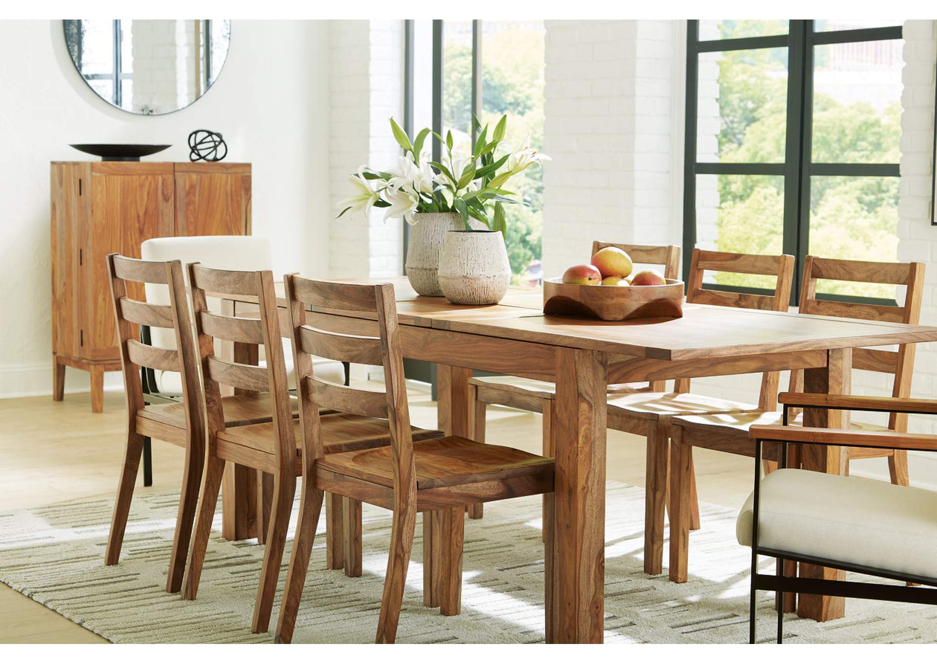 Dressonni Dining Table and 8 Chairs,Signature Design By Ashley