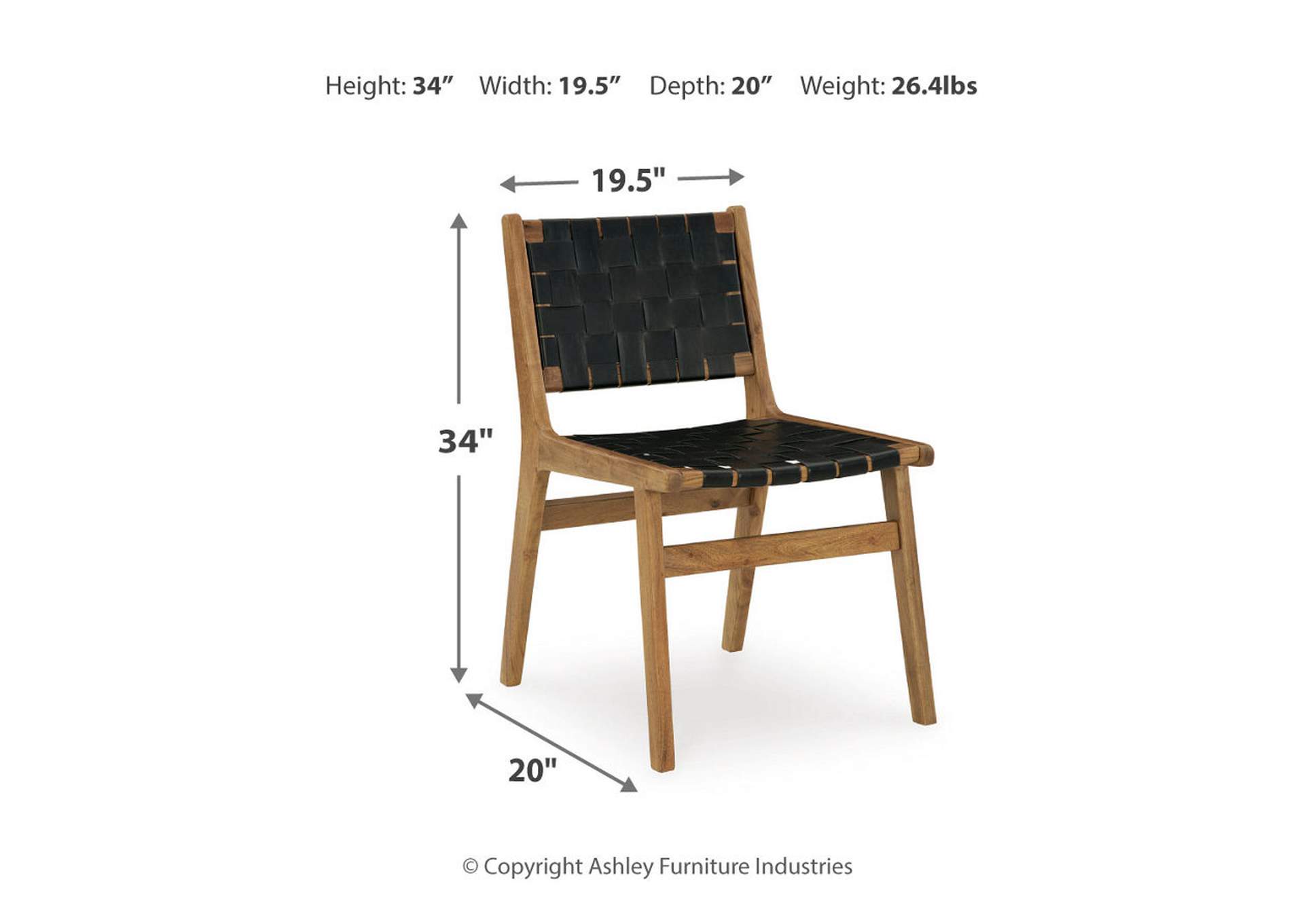 Fortmaine Dining Chair,Signature Design By Ashley