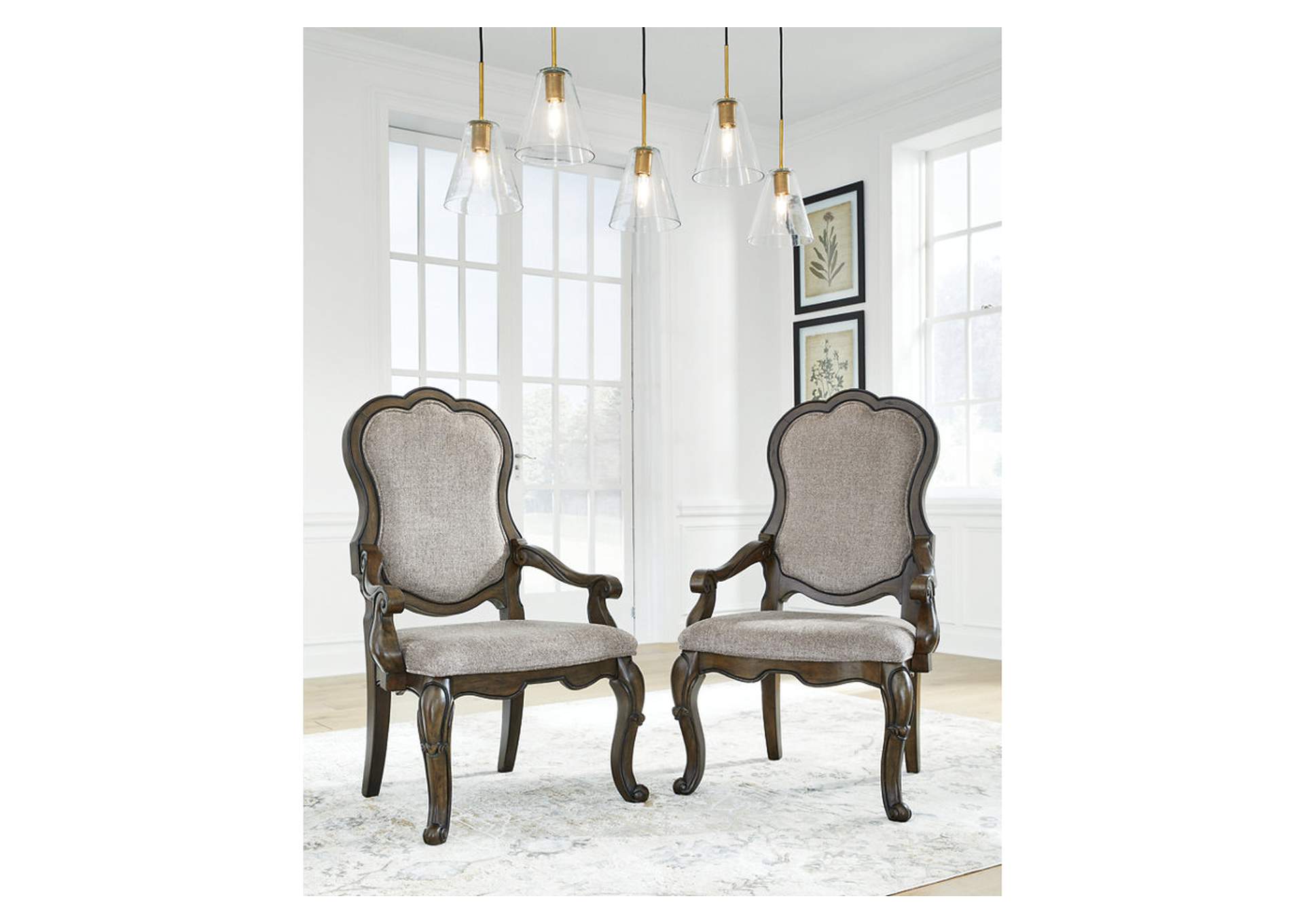 Maylee Dining Arm Chair,Signature Design By Ashley