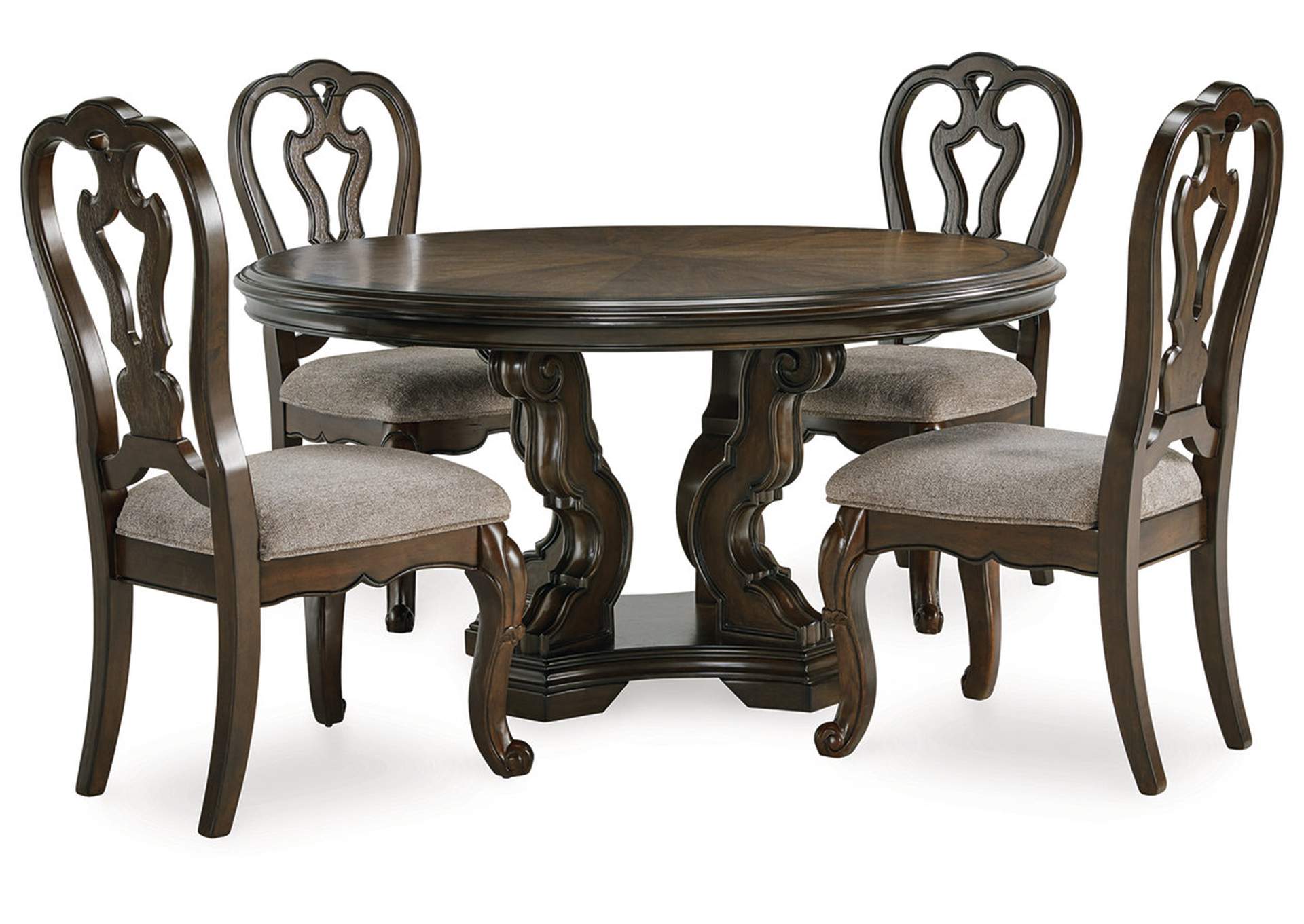 Maylee Dining Table and 4 Chairs,Signature Design By Ashley